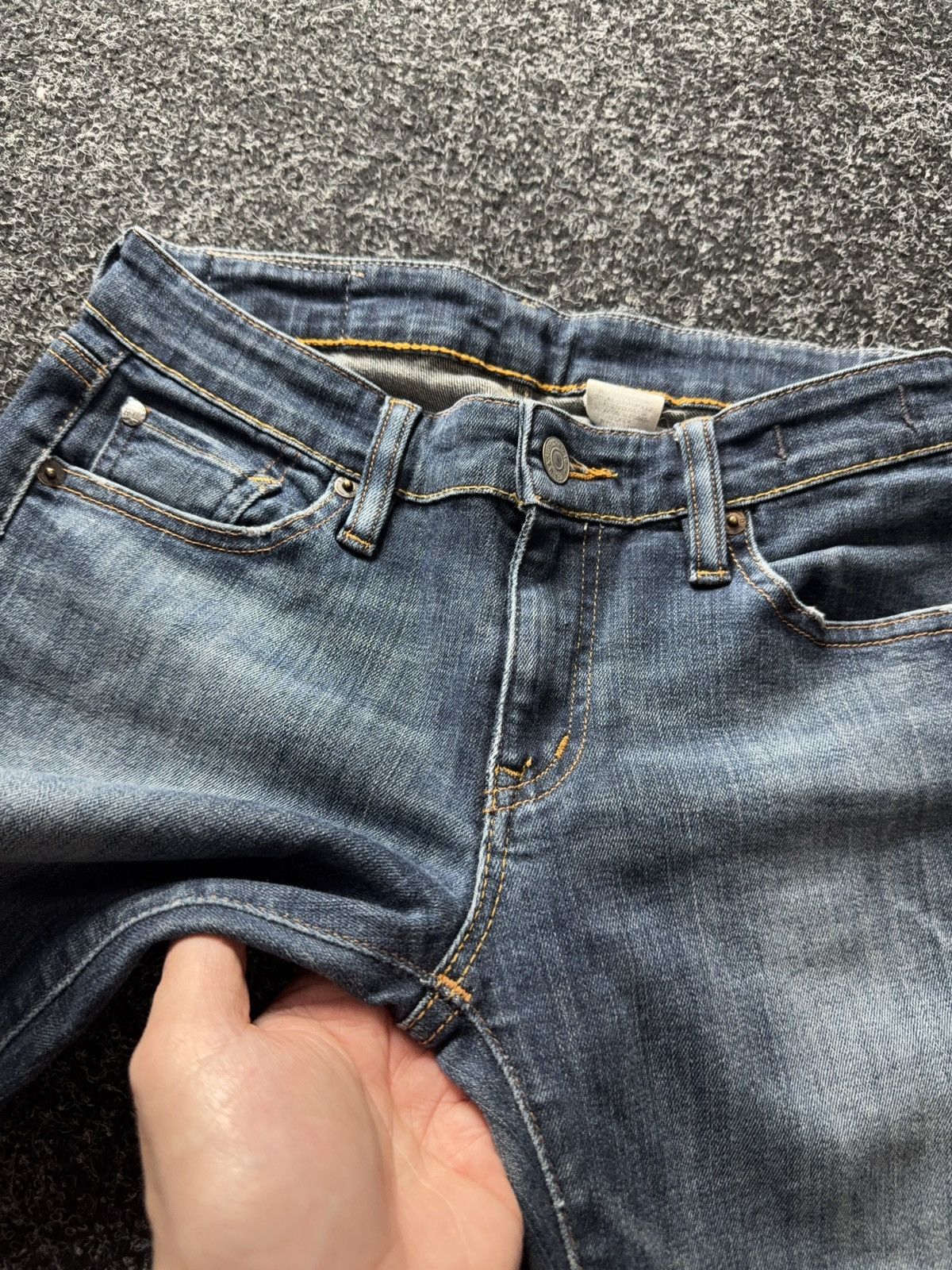 Denim & Supply Ralph Lauren 00s Western Polo Ralph Lauren Supply Jeans Blue Denim Y2K Size 27" / US 4 / IT 40 - 6 Thumbnail