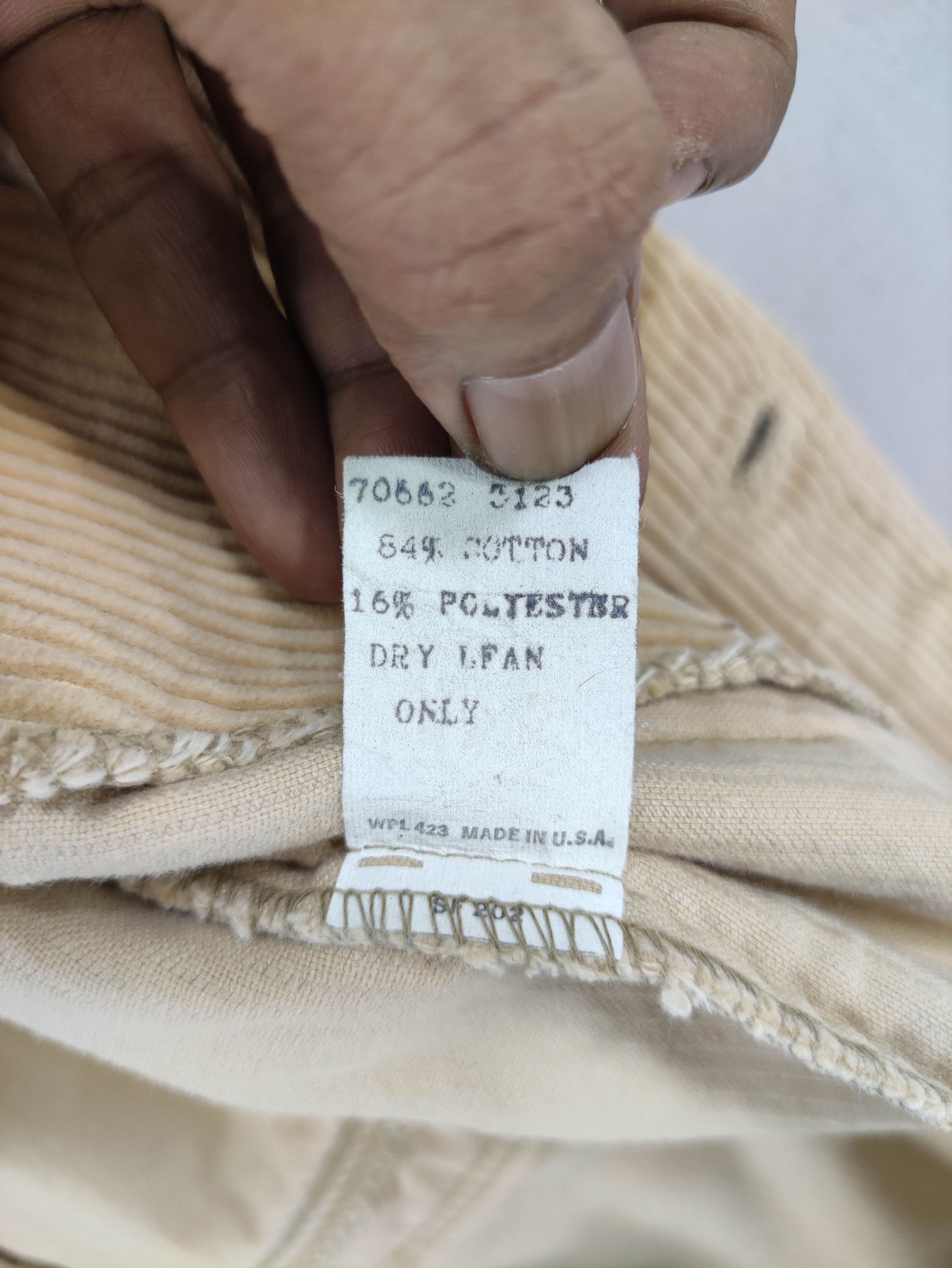 Levi's Vintage 70's Levi's Corduroy Coat Chore Jacket Size US M / EU 48-50 / 2 - 8 Thumbnail