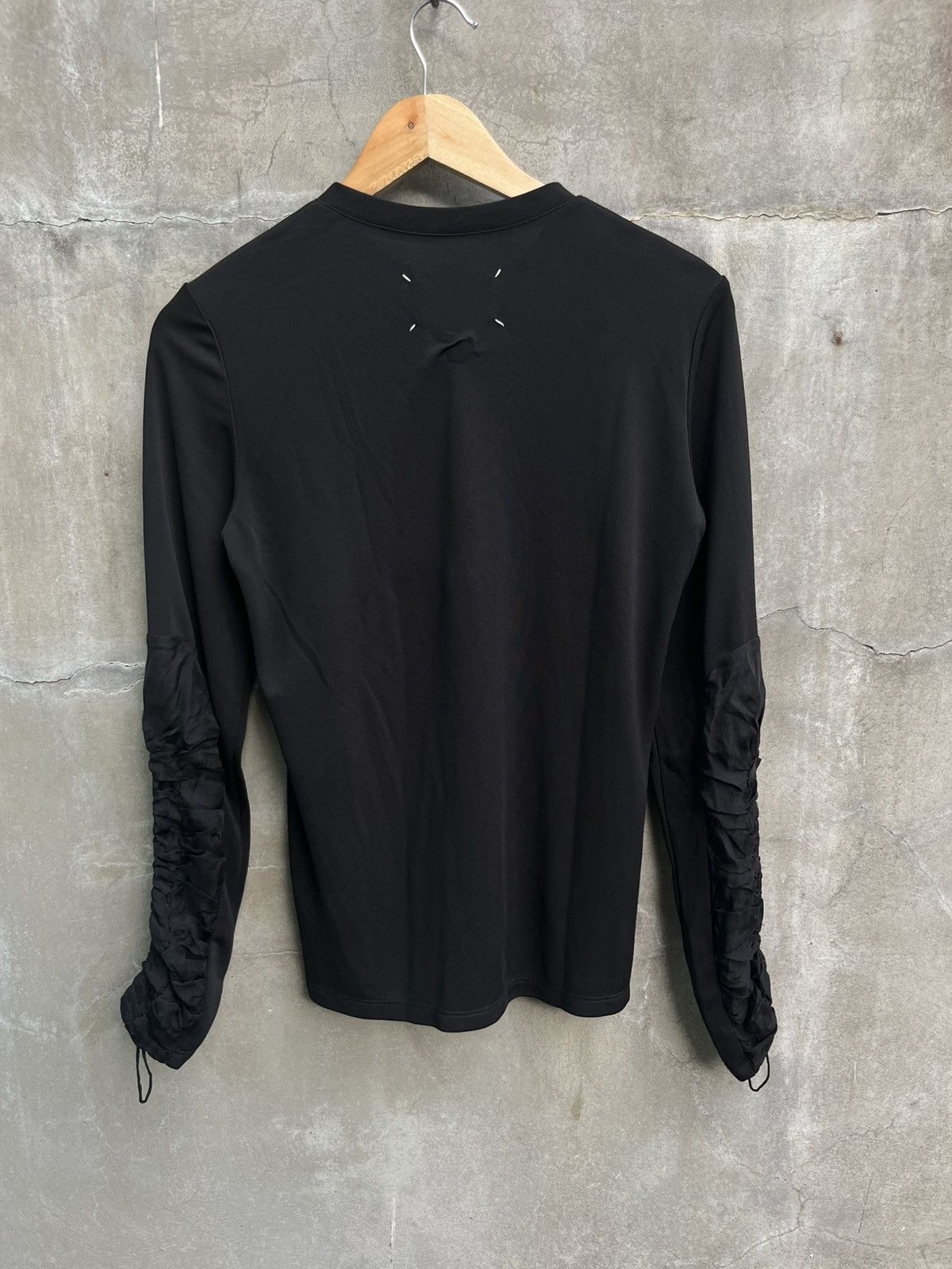 Maison Margiela SS19 Sheer Sleeve Blouse Size XS / US 0-2 / IT 36-38 - 7 Thumbnail