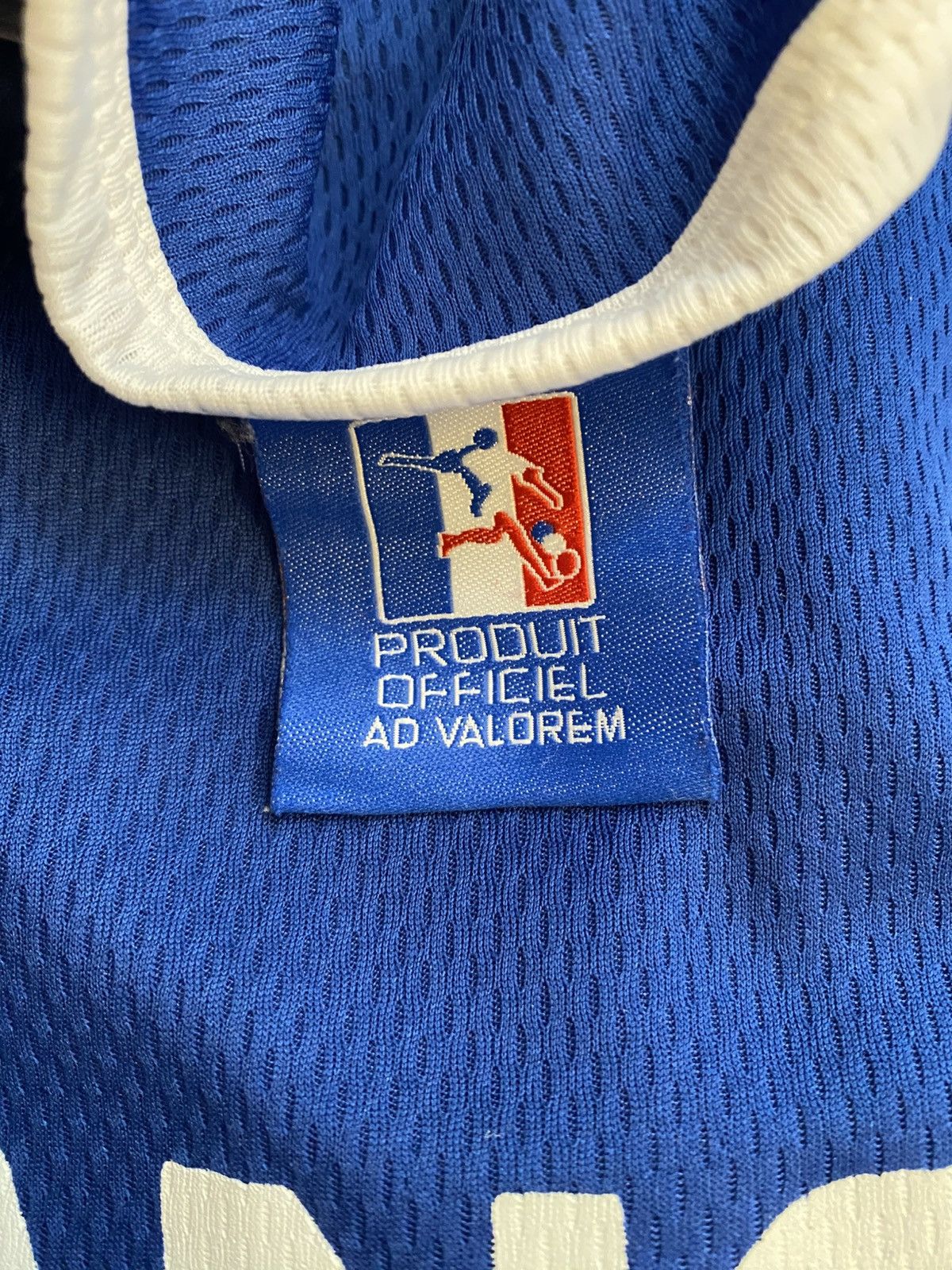 Designer France Retro fan jersey Size US M / EU 48-50 / 2 - 3 Thumbnail