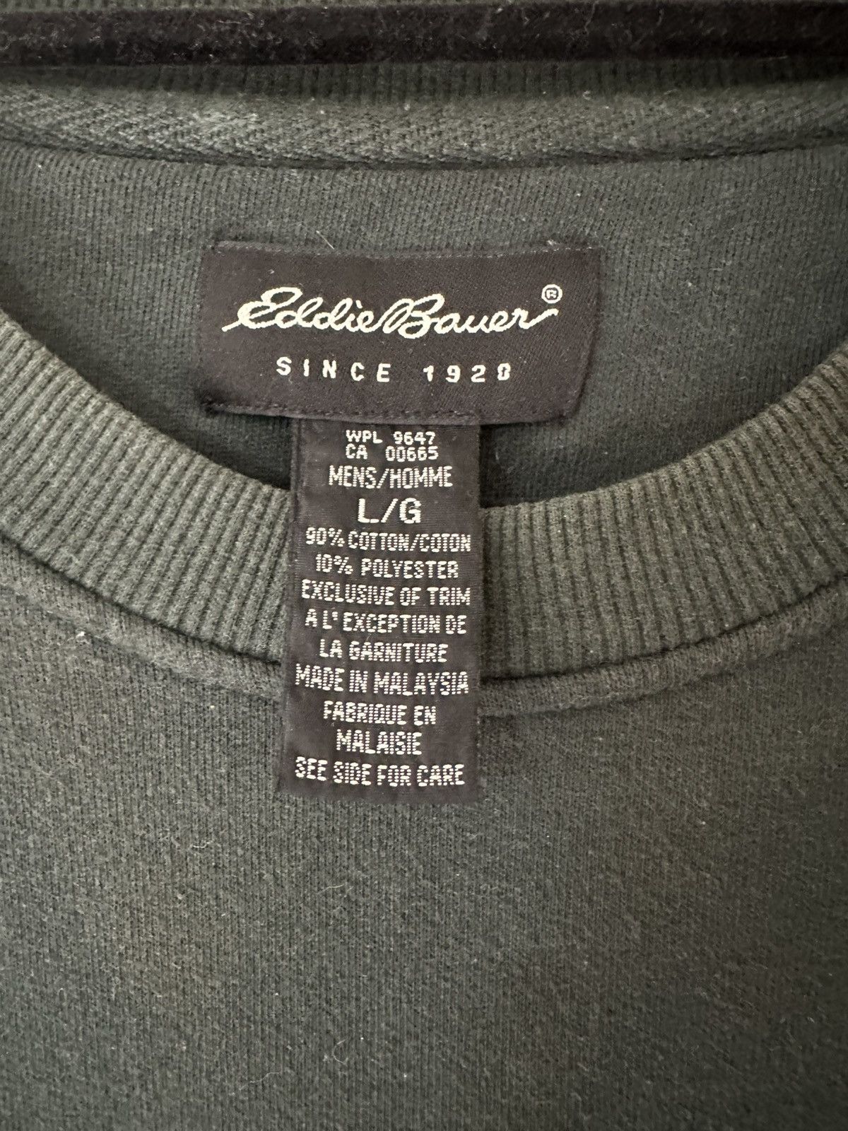 Eddie Bauer Eddie Bauer Sweater Crew Neck Size US L / EU 52-54 / 3 - 2 Thumbnail