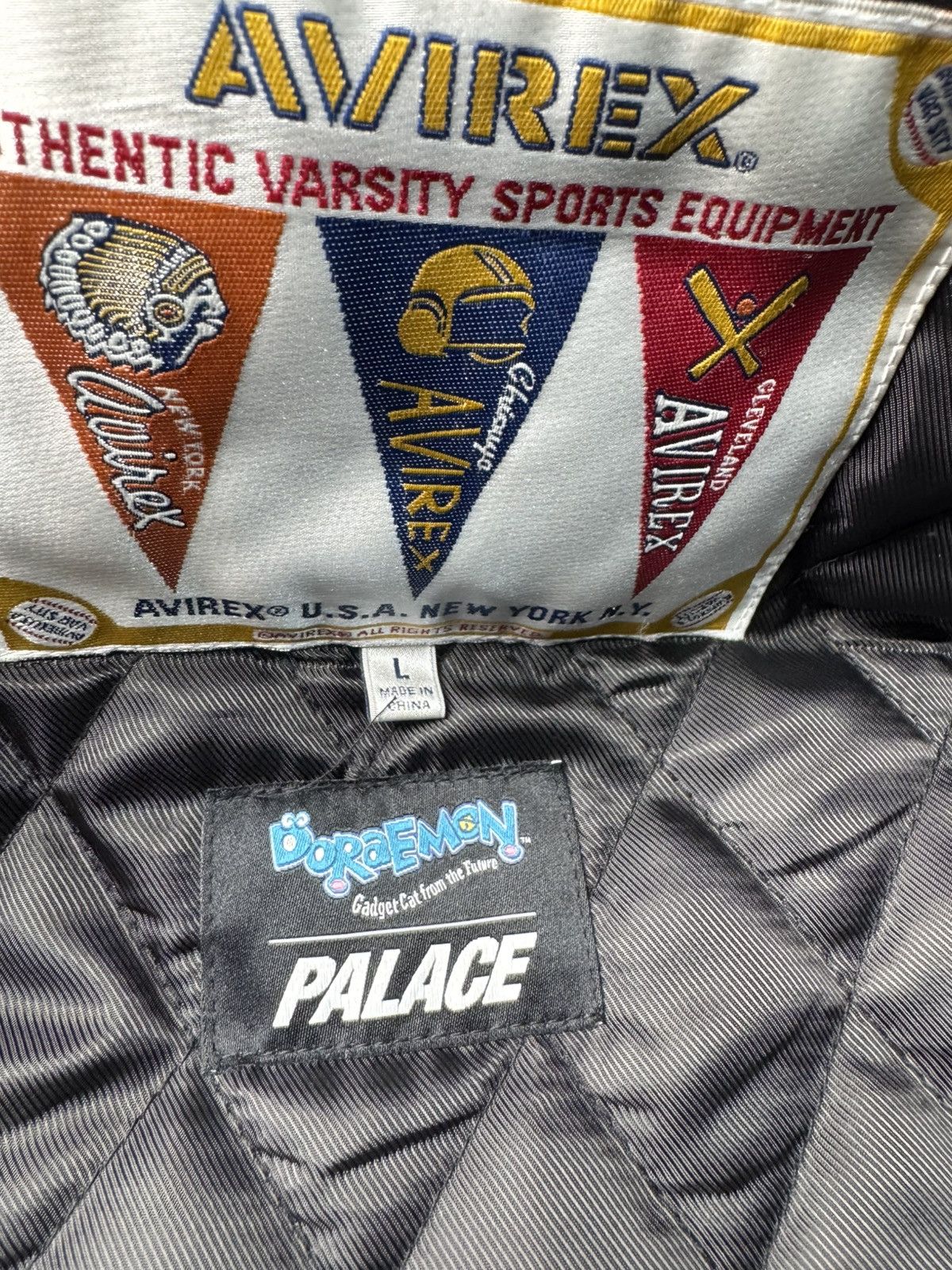Avirex × Palace Doraemon leather jacket L Size US L / EU 52-54 / 3 - 6 Thumbnail