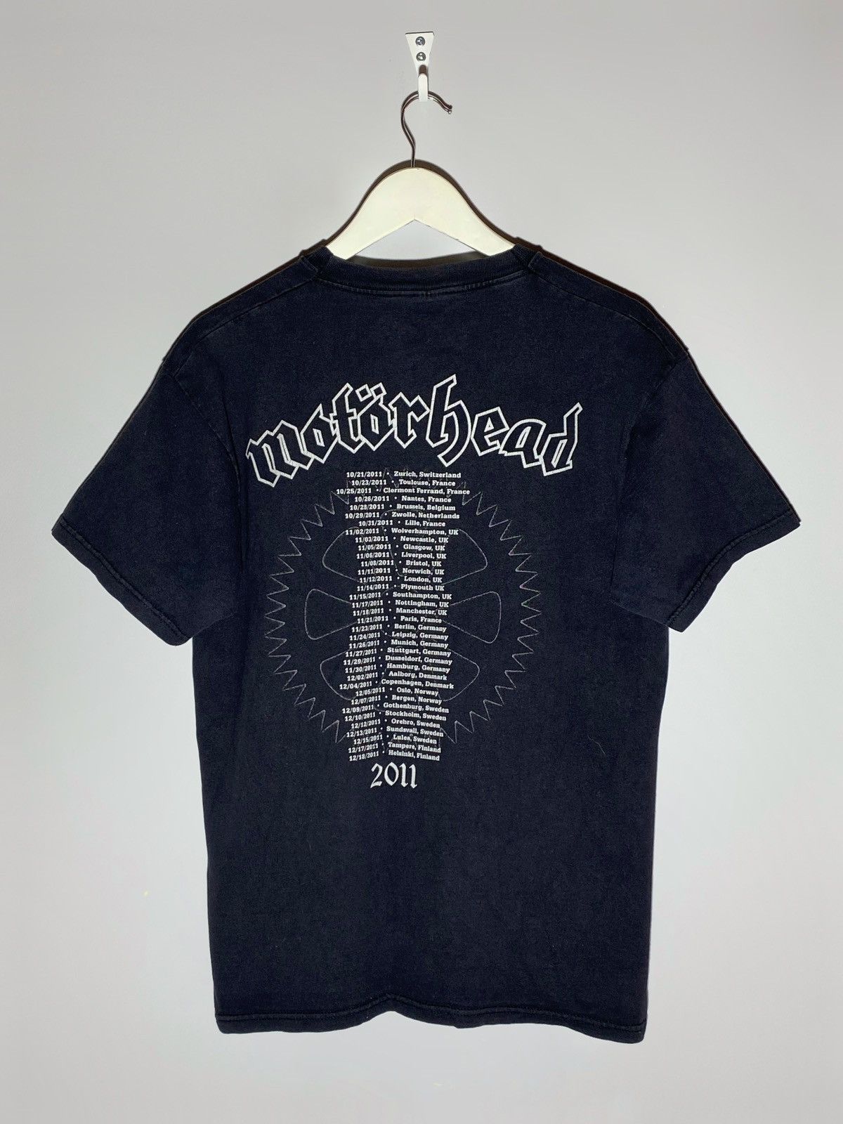 Band Tees × Vintage Vintage Motörhead Graphic Print Tour T-shirt Size US L / EU 52-54 / 3 - 2 Thumbnail