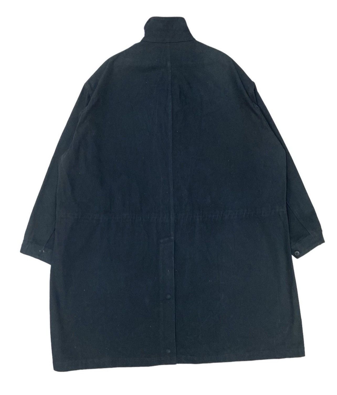 Yohji Yamamoto 🔥Y’s For Men Yohji Yamamoto Drawstring Overcoat Size US M / EU 48-50 / 2 - 3 Thumbnail