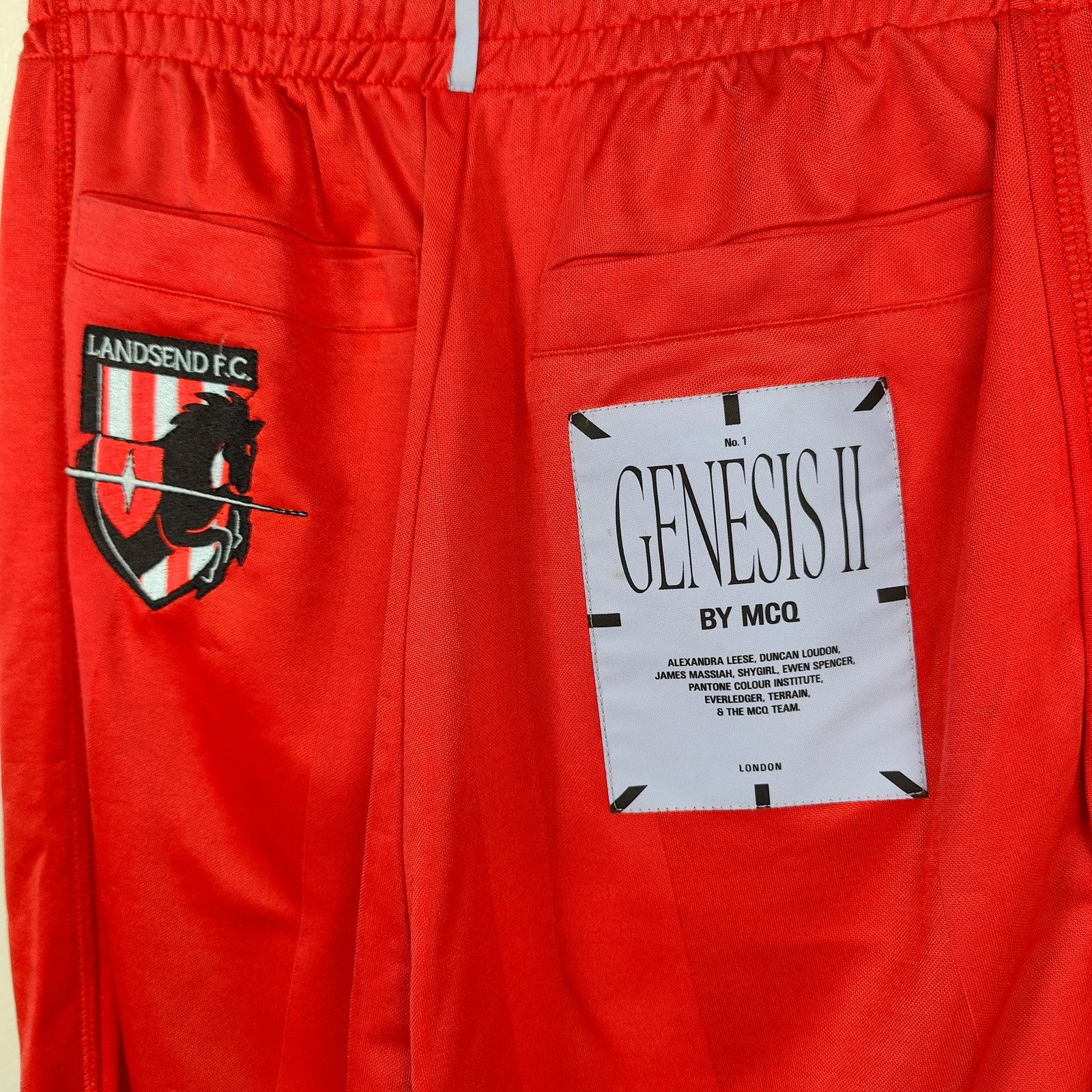 Other McQ Alexander McQueen Track Pants Mens Small Red Green Size US 30 / EU 46 - 8 Thumbnail