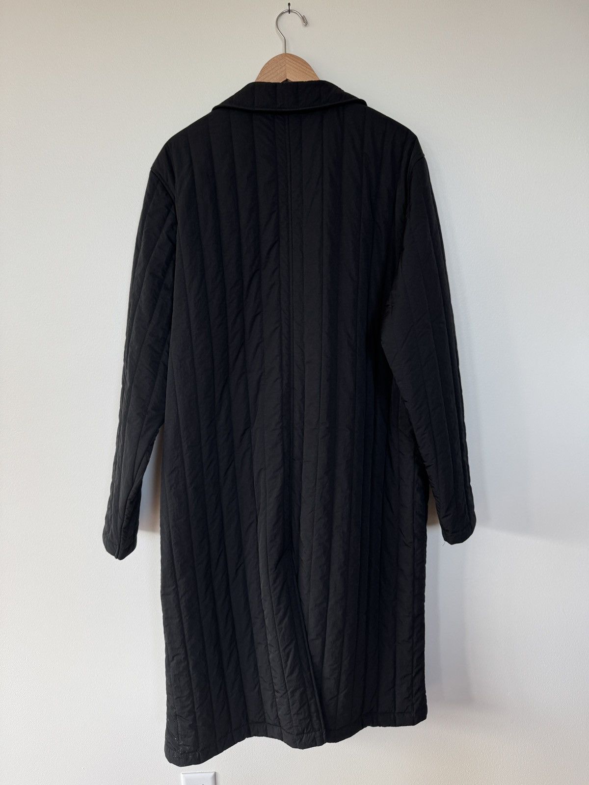Kith Kith Bryant Quilted Overcoat Black XXL Size US XXL / EU 58 / 5 - 5 Thumbnail