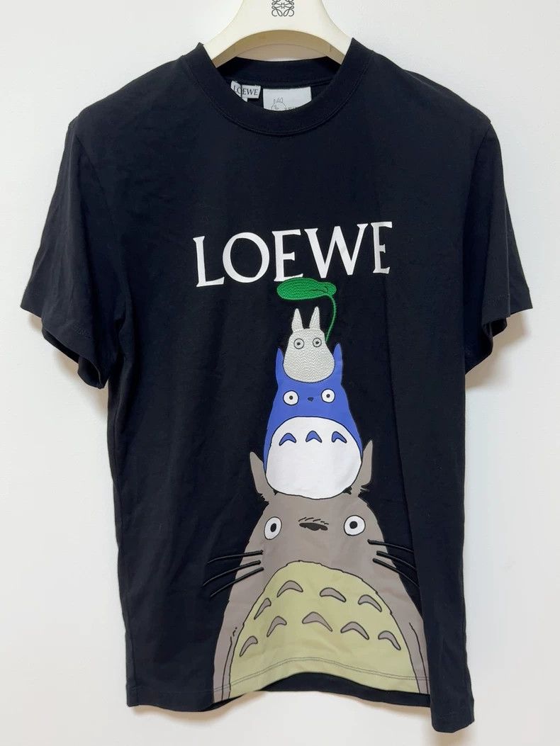 Loewe LOEWE Dragon Cat Embroidered T-shirt Size S / US 4 / IT 40 - 1 Thumbnail