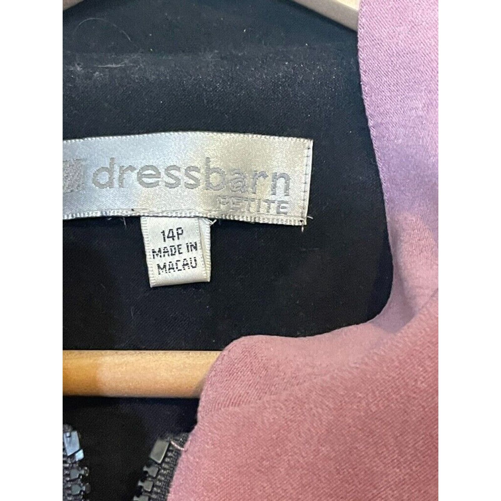Other Dressbarn Womens Faux Suede Purple Faux Suede Blazer Jacket Size XL / US 12-14 / IT 48-50 - 3 Thumbnail