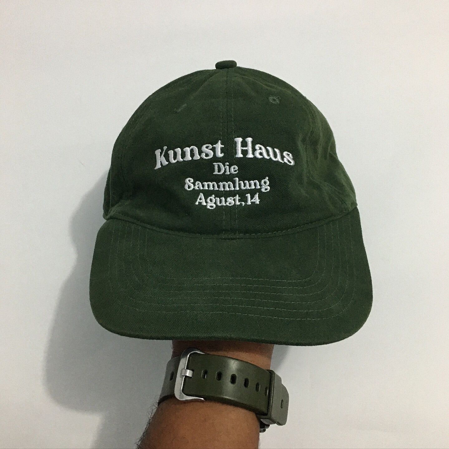 Vintage Dumaro Kunst Haus Olive Cap Size ONE SIZE - 4 Thumbnail