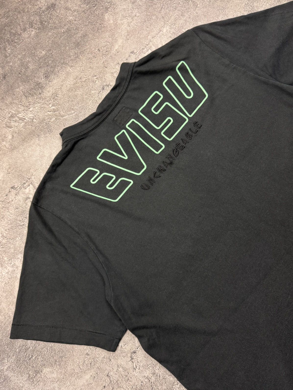 Evisu Evisu heritage T-shirt big logo vintage Japanese brand Size US XXL / EU 58 / 5 - 11 Thumbnail