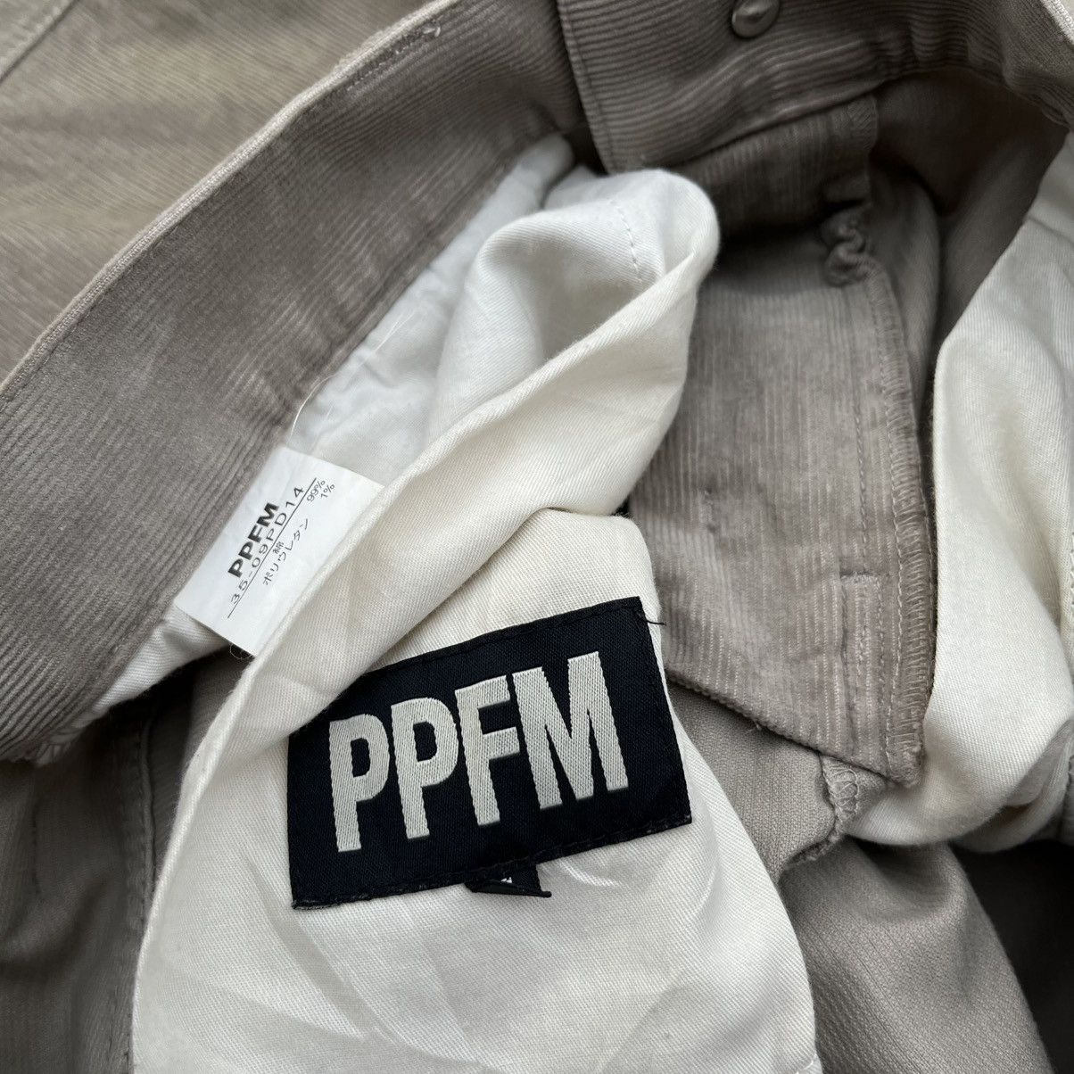 PPFM PPFM J Cut Curve Corduroy Pants Size US 32 / EU 48 - 7 Thumbnail