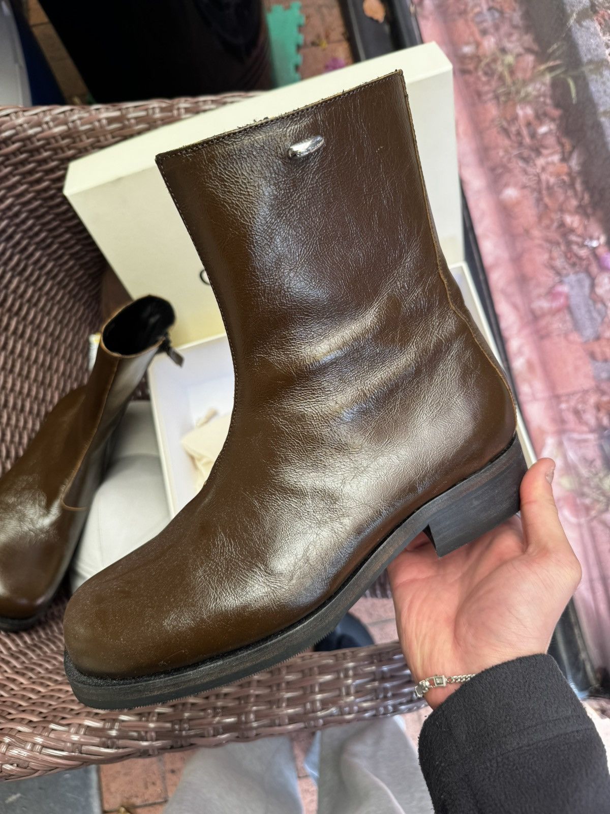 Our Legacy Camion leather ankle boots Size US 9 / EU 42 - 2 Thumbnail