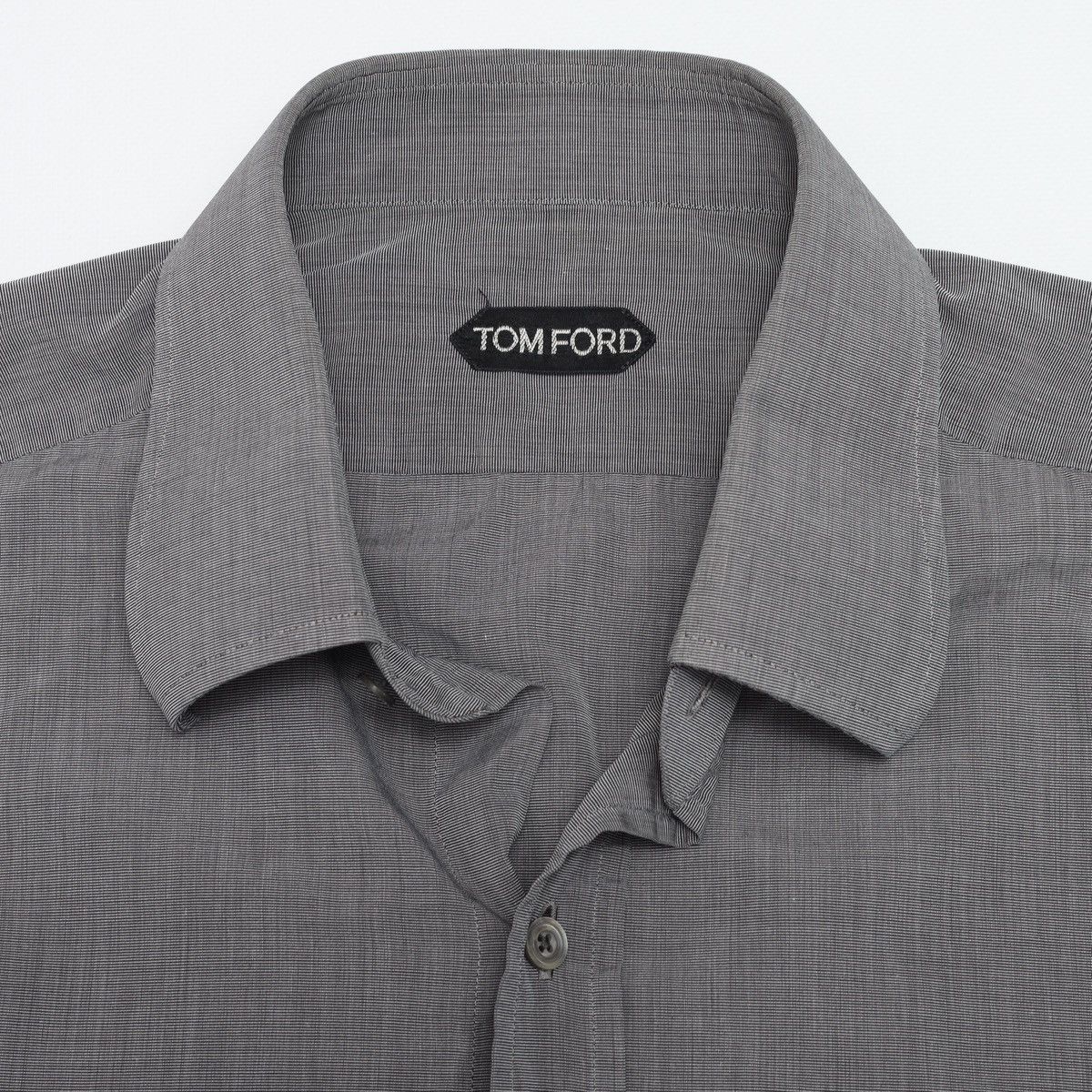 Tom Ford Tom Ford Grey Classic Shirt Buttons Size US L / EU 52-54 / 3 - 6 Thumbnail