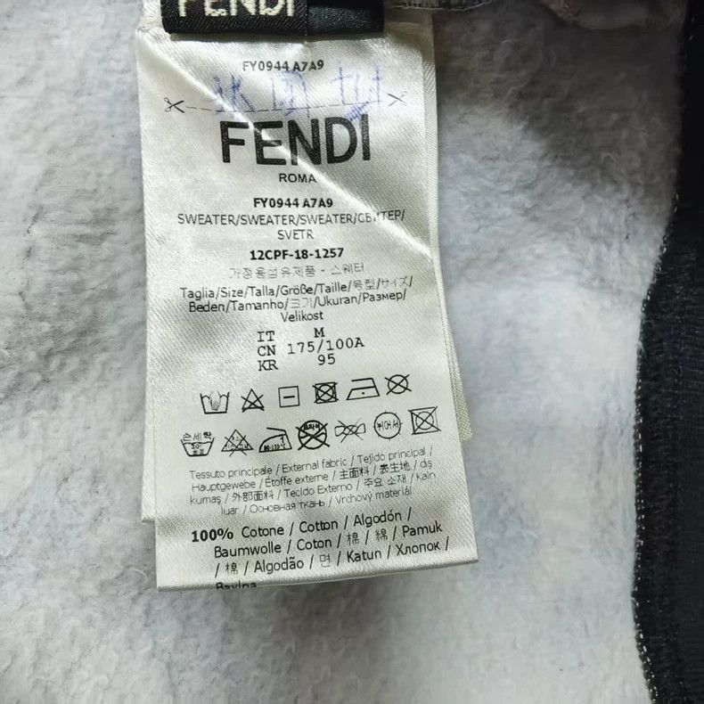 Fendi Fendi Fendi Striped Print Sweatshirt Size M-2506 Size US M / EU 48-50 / 2 - 5 Thumbnail