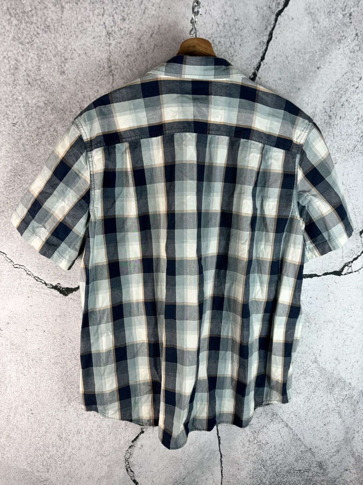 Carhartt Carhartt vintage short sleeve shirt plaid checkered Y2K Size US XL / EU 56 / 4 - 2 Thumbnail