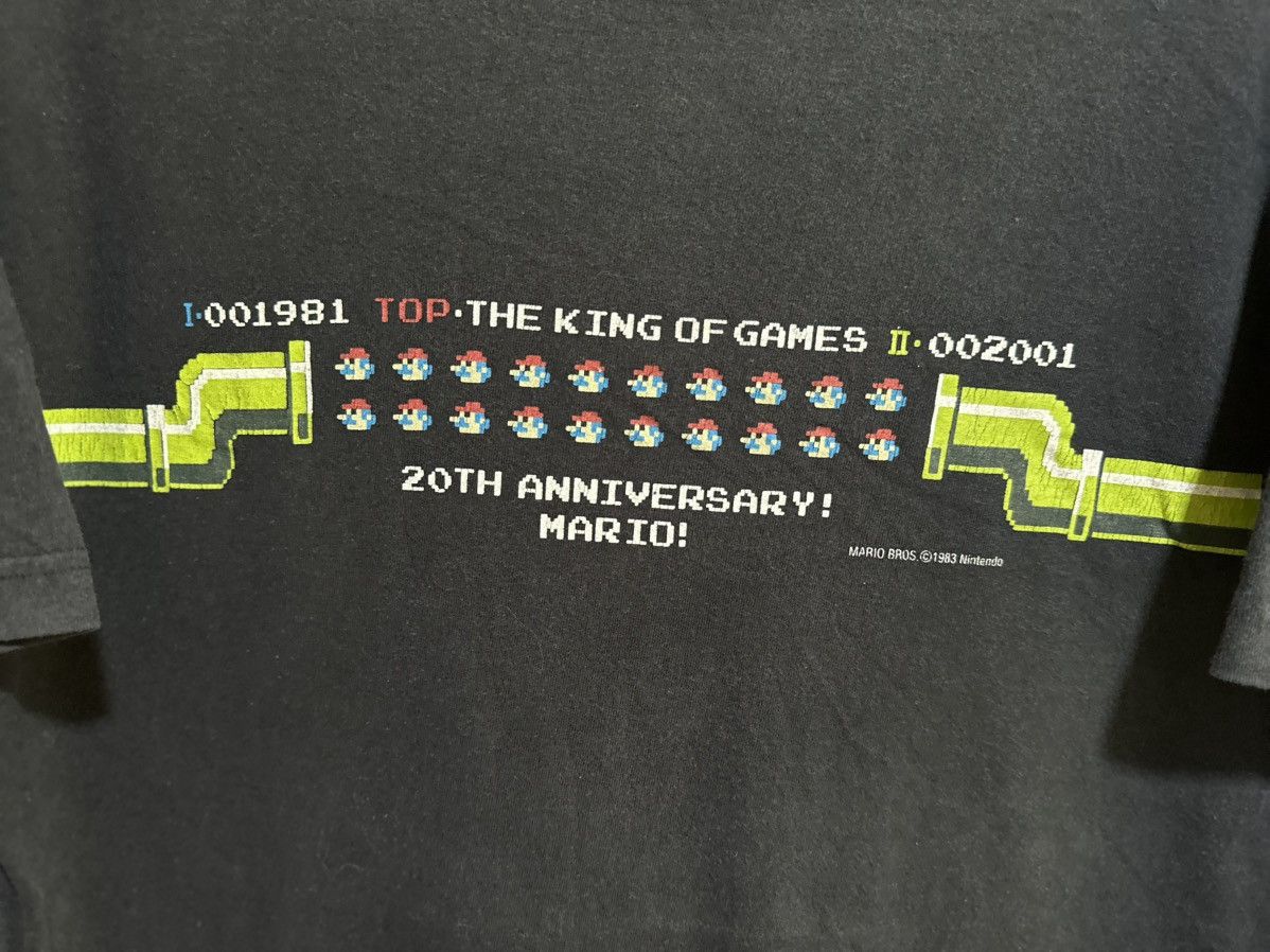 Japanese Brand Vintage Mario Bros Nintendo Faded Tee Size US M / EU 48-50 / 2 - 2 Thumbnail