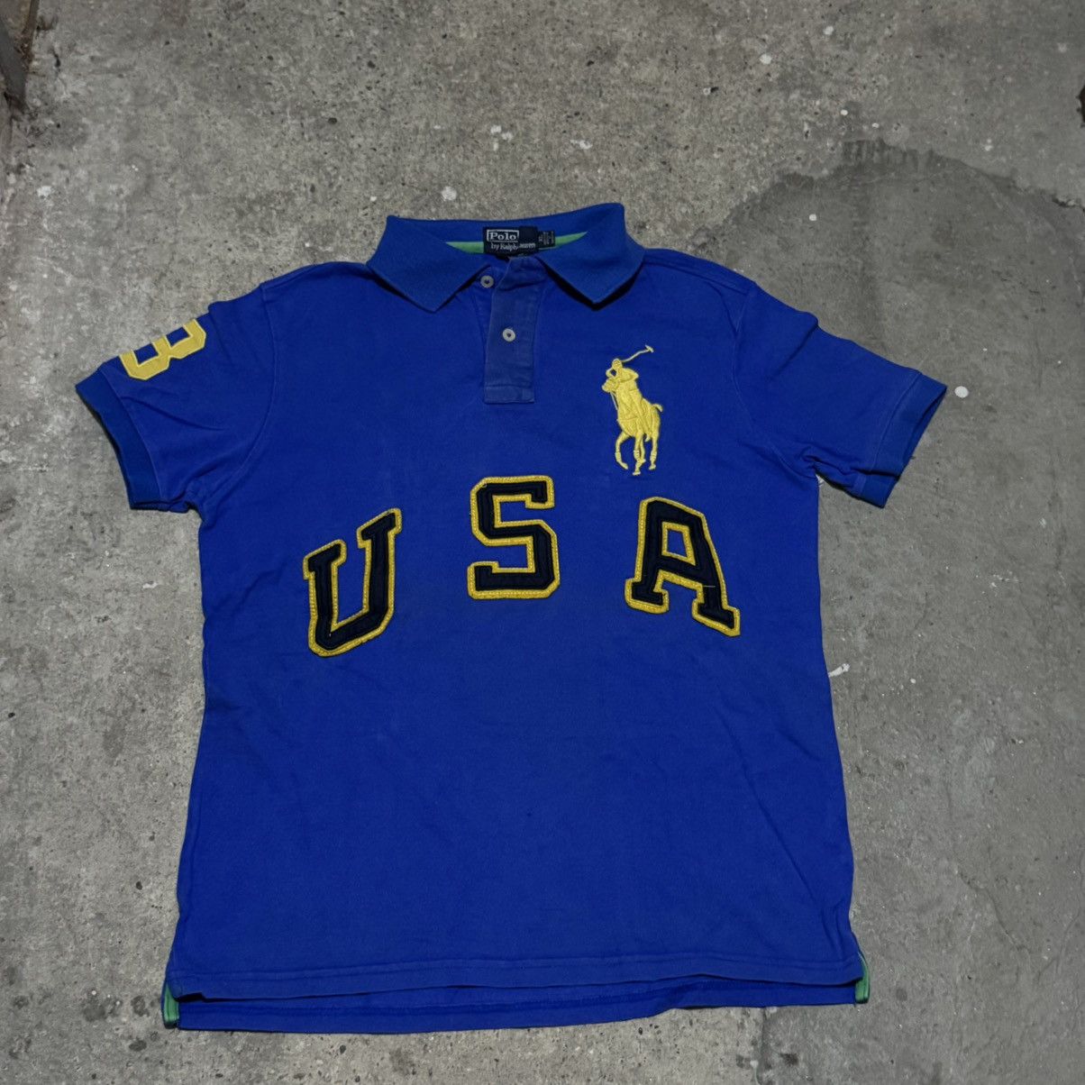 Polo Ralph Lauren × Ralph Lauren Vintage Polo Ralph Lauren y2k embroidered usa big logo Size US XL / EU 56 / 4 - 1 Thumbnail