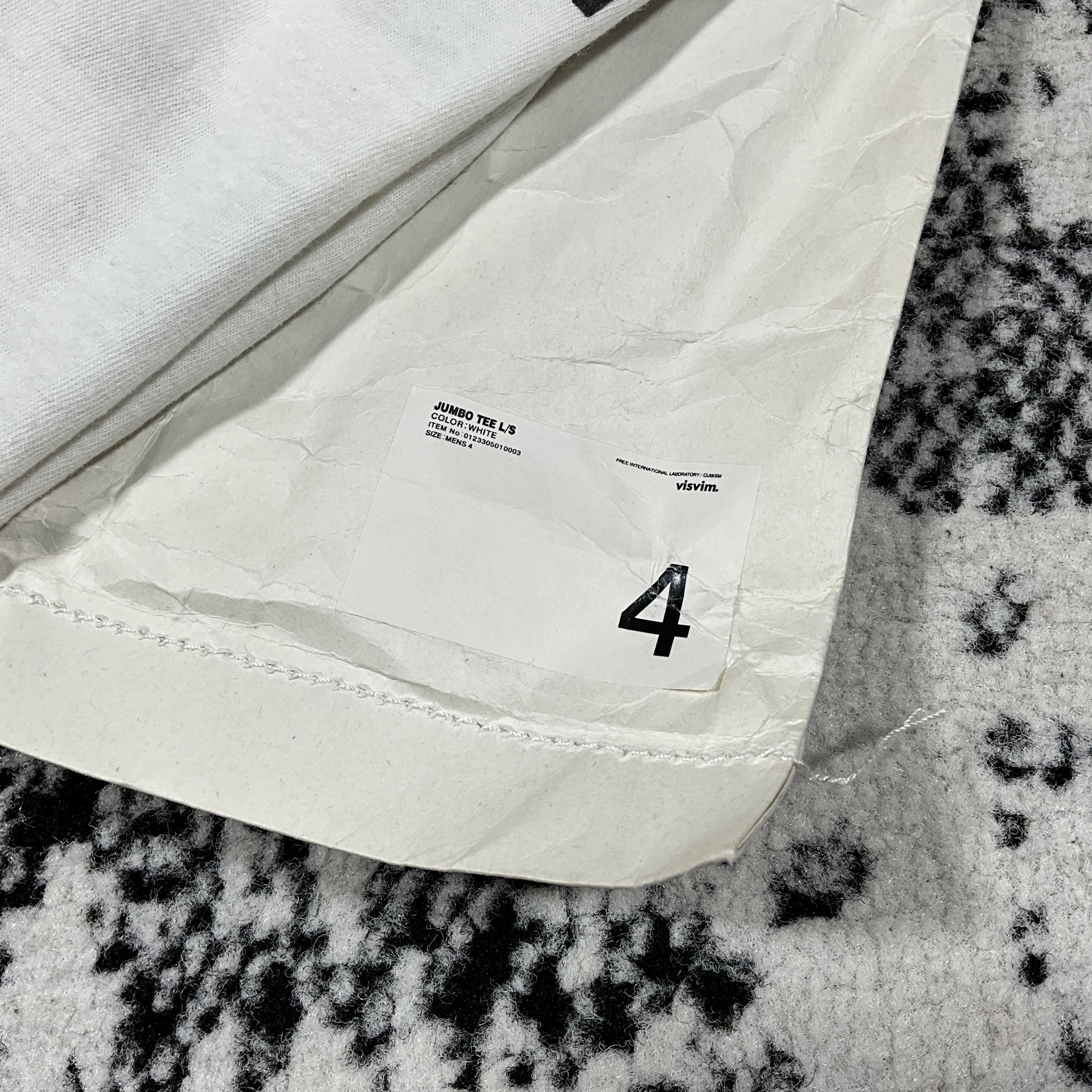 Visvim VISVIM JUMBO TEE L/S IN QUALITY WE TRUST TOKYO Size US XL / EU 56 / 4 - 9 Thumbnail