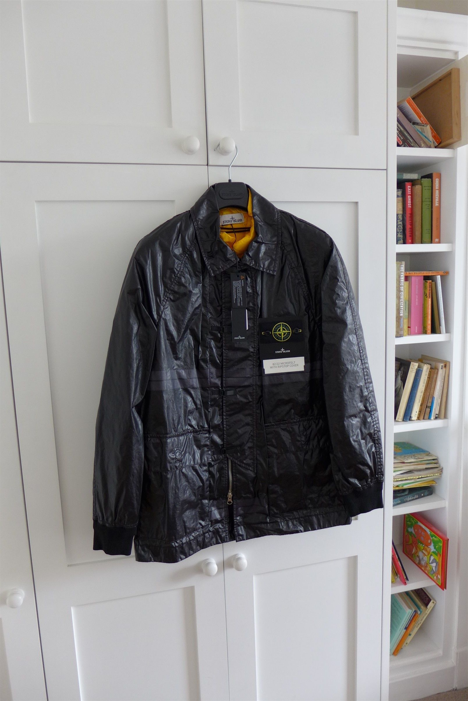 Stone Island Stone Island 40th Anniversary 82/22 Jacket - Black Size US S / EU 44-46 / 1 - 1 Thumbnail