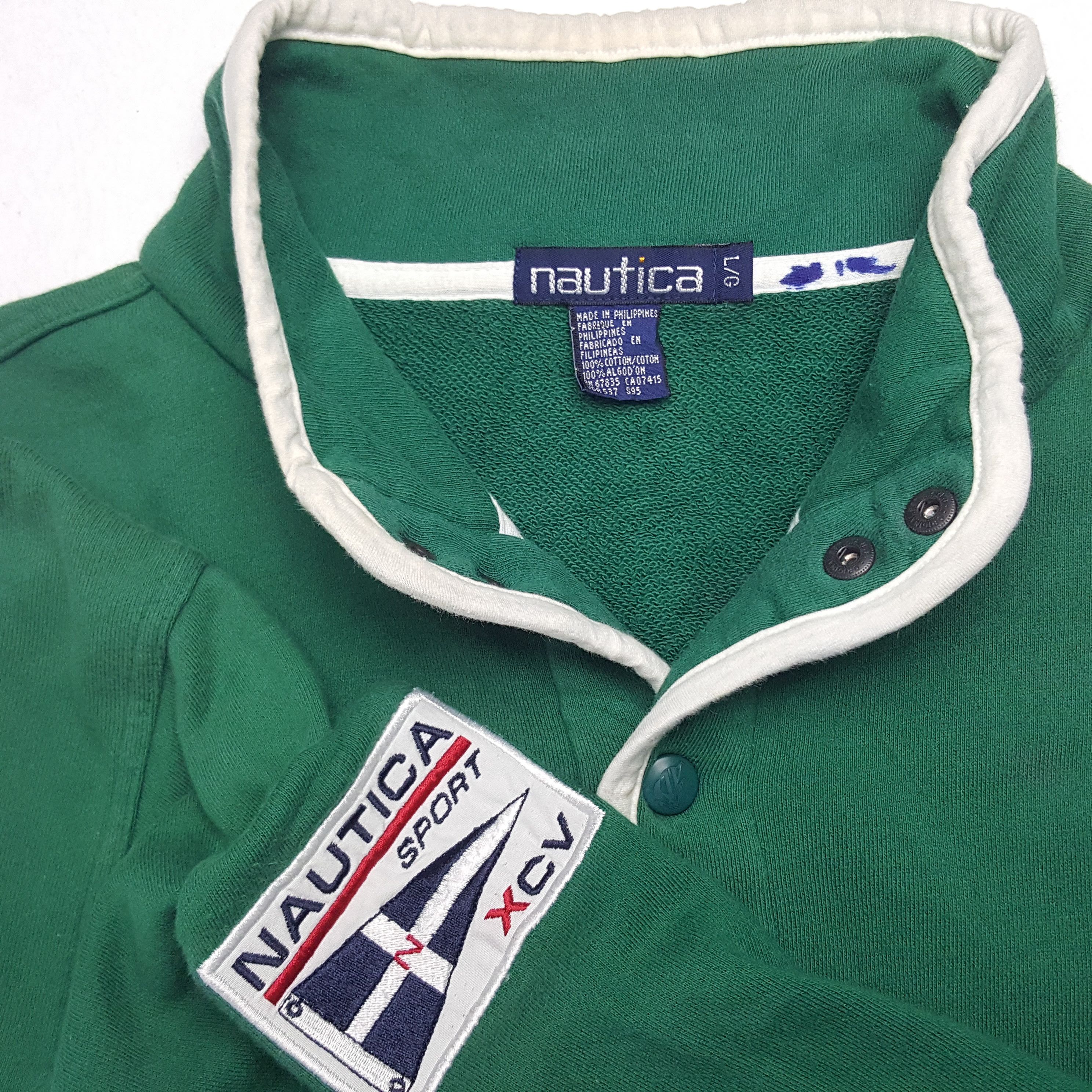 Nautica × Vintage Vintage Nautica Sport Style Outdoor Sweatshirt Size US M / EU 48-50 / 2 - 7 Thumbnail