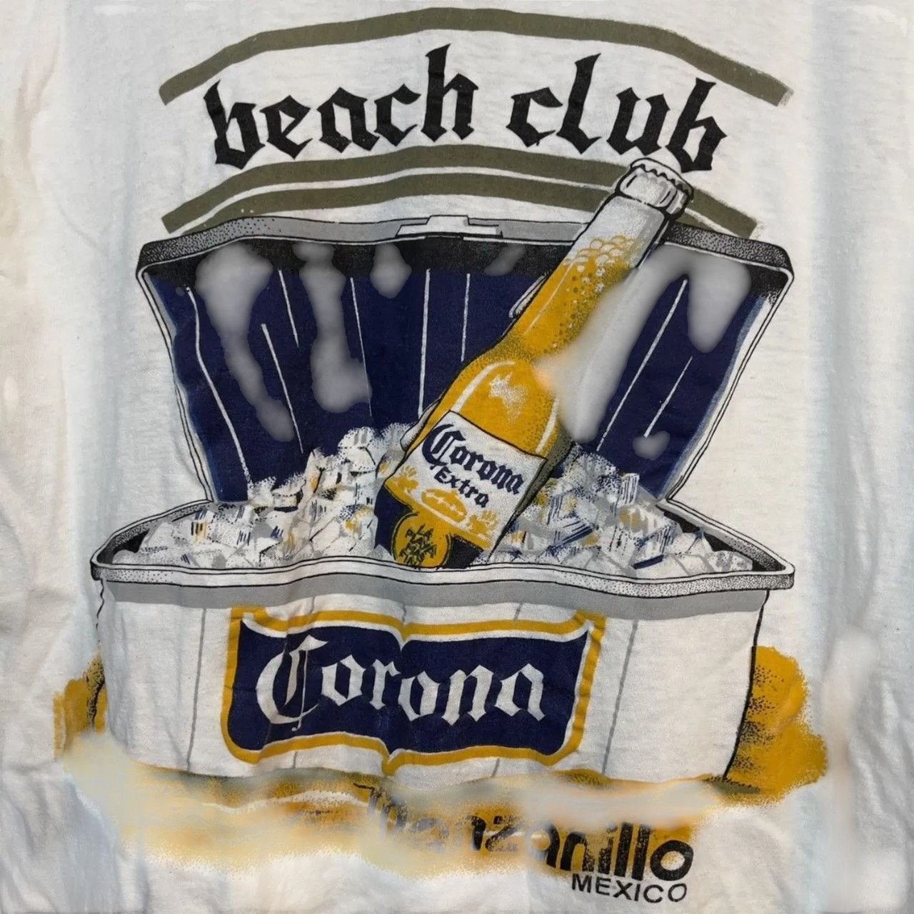 Vintage Vintage 90s Corona Extra Beer Manzanillo Mexico Tee Shirt Size US L / EU 52-54 / 3 - 2 Thumbnail