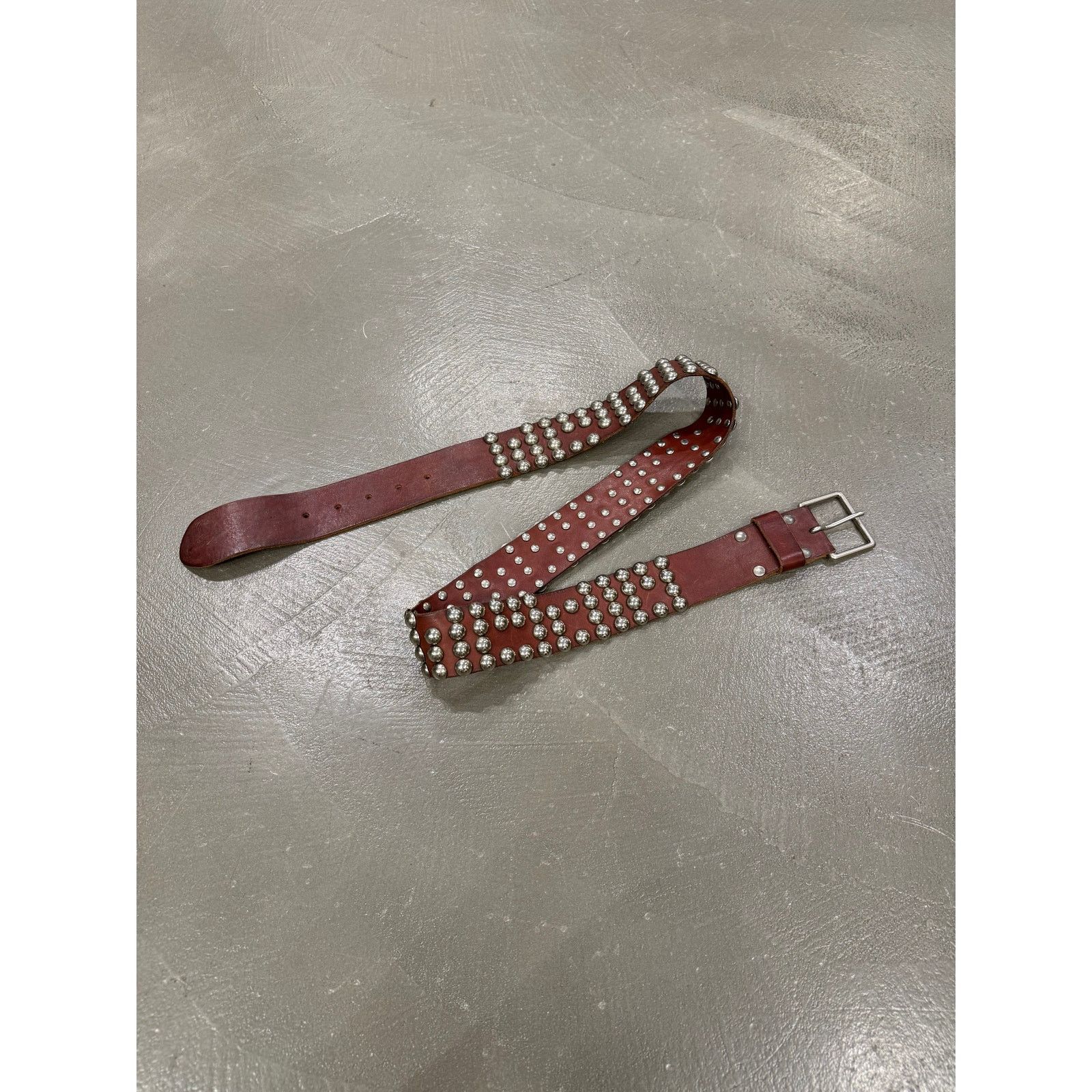 Maison Margiela 2000s Maison Margiela rare oversize studded heavy belt Size ONE SIZE - 6 Thumbnail