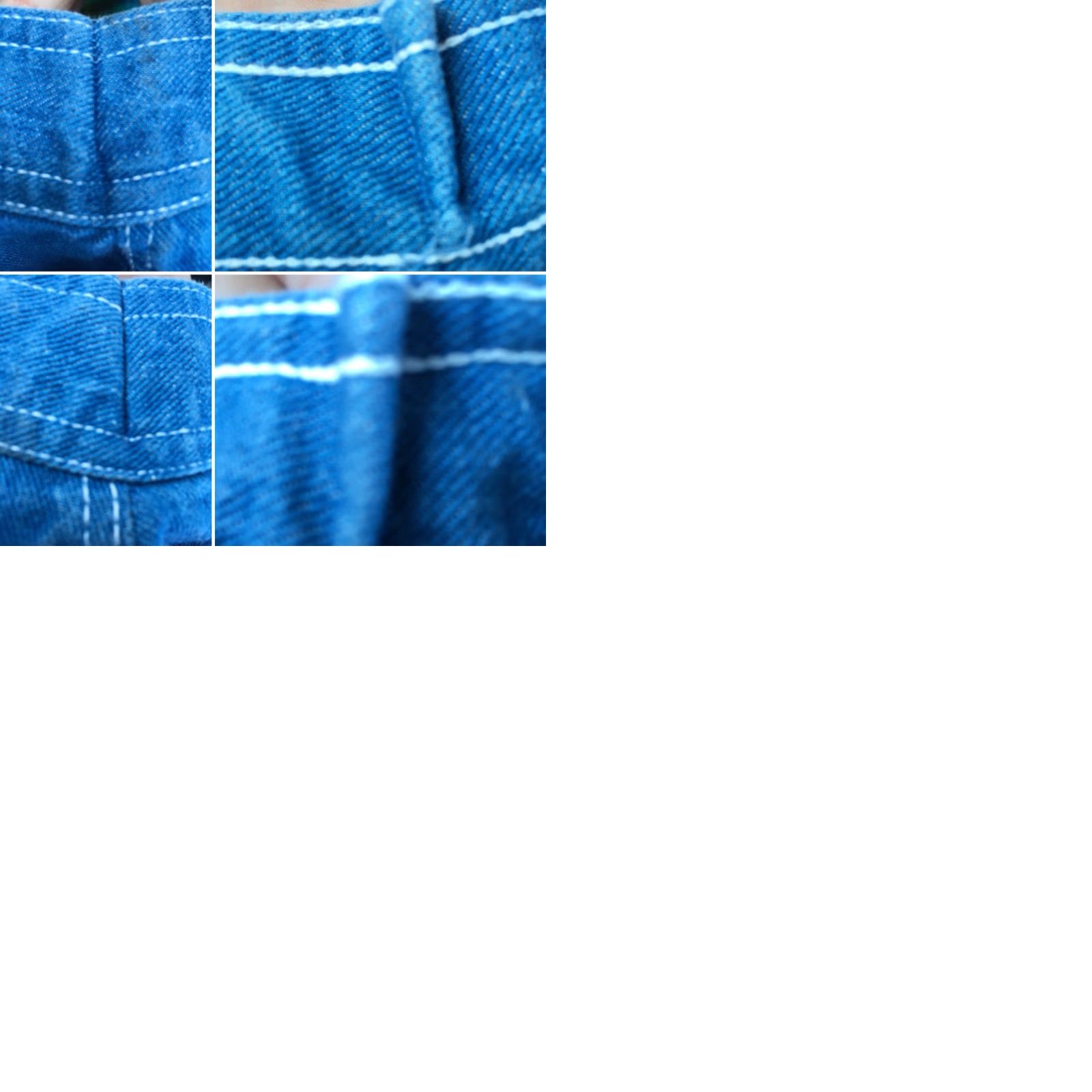 Vintage VINTAGE Pizzazz New York Paris Jeans High Waist 70s 80s 31 Waist Talon 42 Zipper Denim Blue 1980s Mens Size 24" / US 00 / IT 34 - 9 Thumbnail