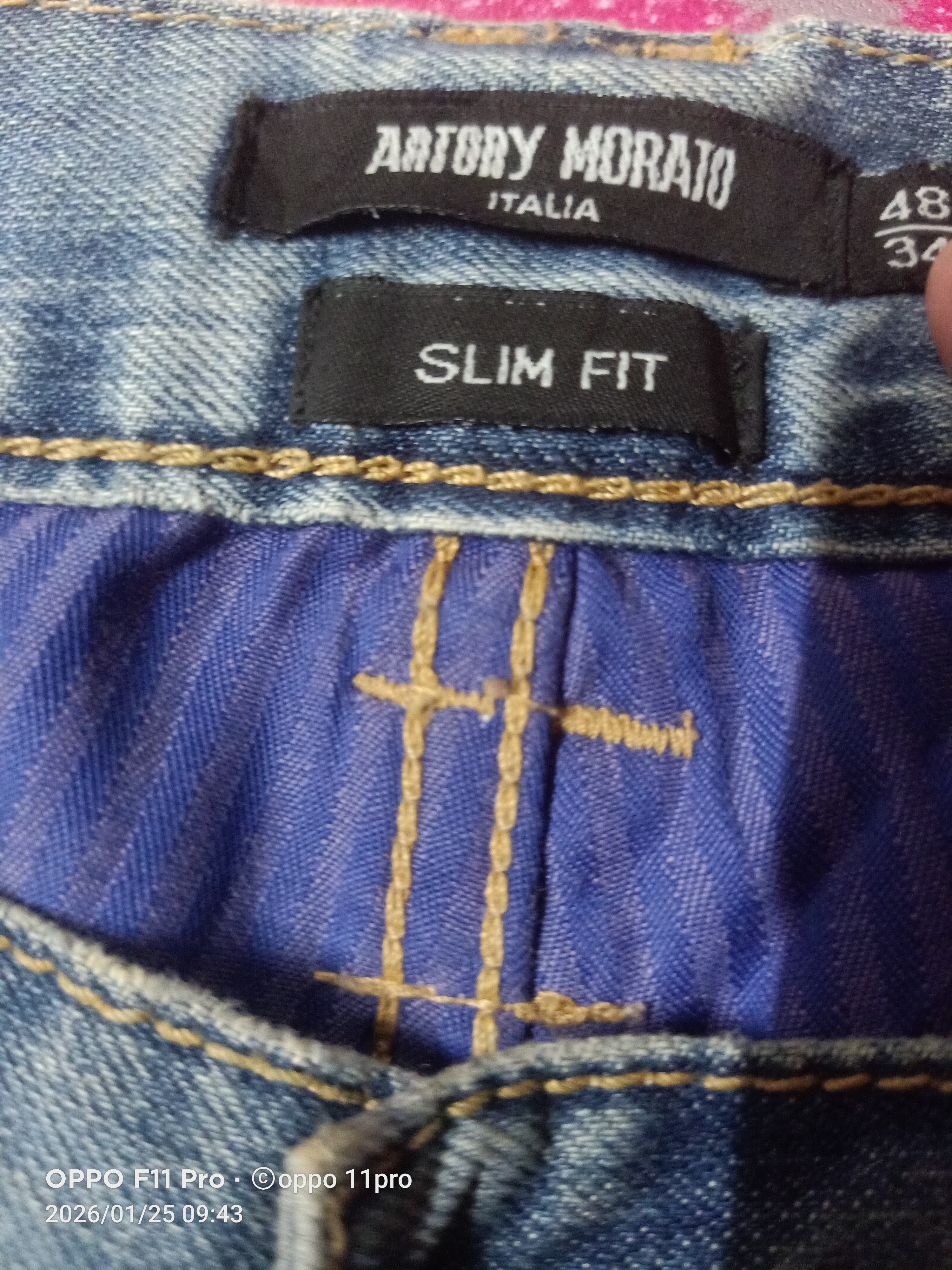 Antony Morato Antony Morato Distressdenim SlimFit Men Size US 38 / EU 54 - 10 Thumbnail