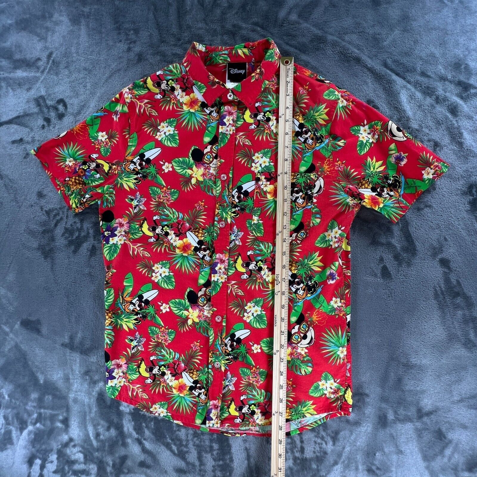 Disney Disney Hawaiian Shirt Men M Beach Surf Mickey Minnie Mouse S Size US M / EU 48-50 / 2 - 10 Thumbnail