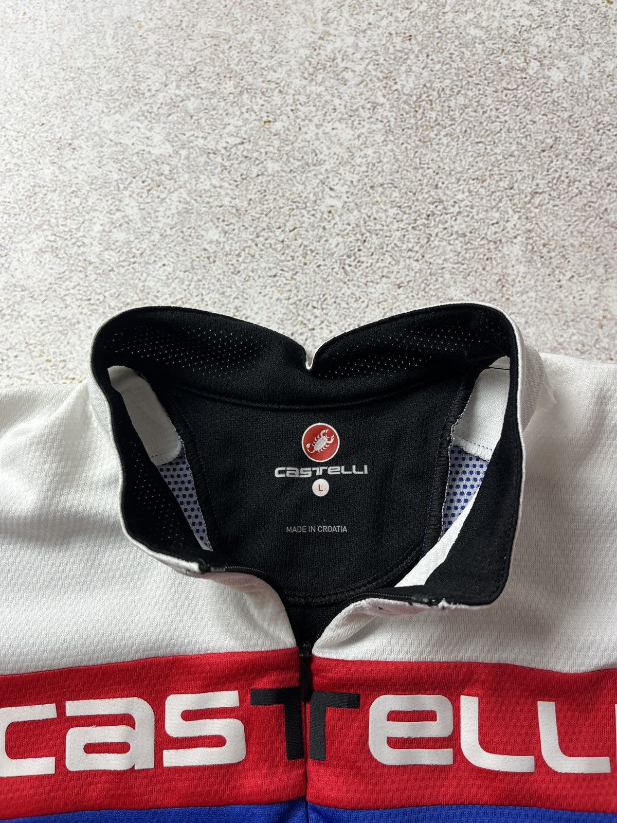 Other DDP Castelli Cycling Jersey Men's Short Sleeve Full Zip Bike Size US L / EU 52-54 / 3 - 7 Thumbnail