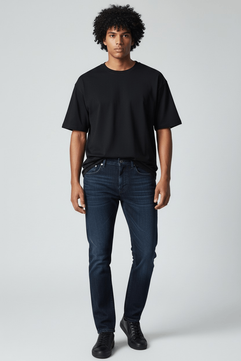 Japanese Brand wild party skinny jeans Size US 29 - 1 Thumbnail