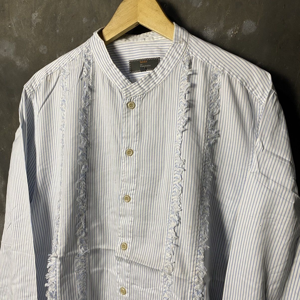 Designer × Japanese Brand × KATO Vintage kazutaka kato changi stripped shirt Size US L / EU 52-54 / 3 - 1 Thumbnail