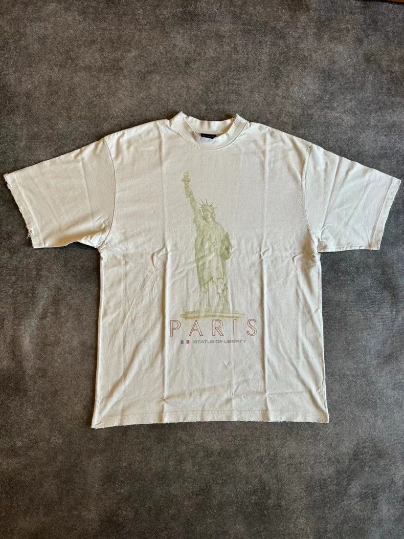Balenciaga Balenciaga Statue of Liberty short sleeve Size US S / EU 44-46 / 1 - 1 Thumbnail