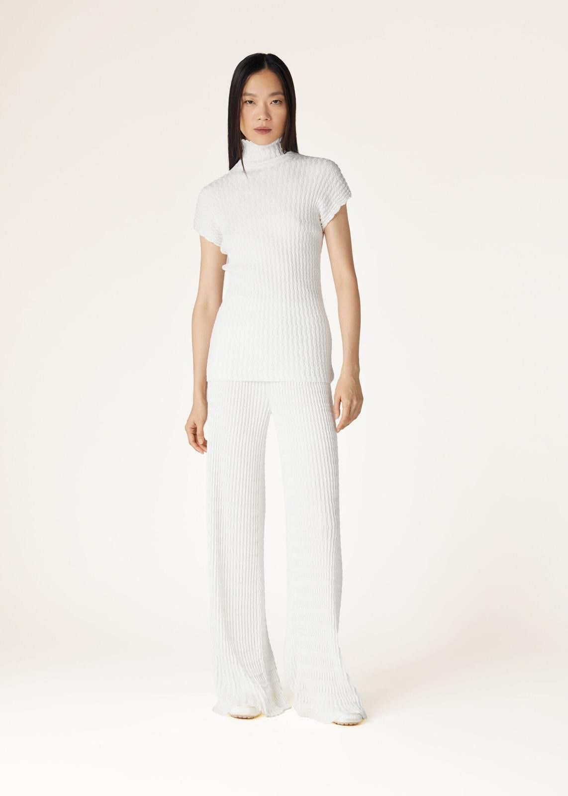 Loro Piana o1srvl11e0425 FAN8443 Twada Wide Trouser Pant in White Size 26" / US 2 / IT 38 - 6 Thumbnail