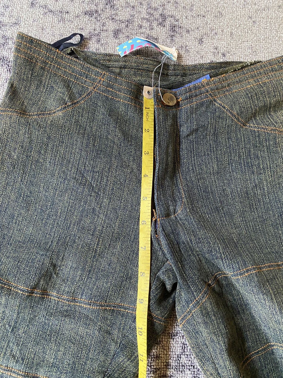 Le Grande Bleu (L.G.B.) Y2k deep ifsixwasnine lgb goa style flare jeans Size US 28 / EU 44 - 12 Thumbnail
