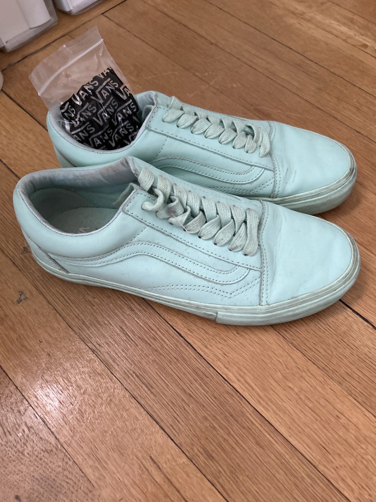 Vans x Opening Ceremony Low Top Leather Old Skool Sneakers
