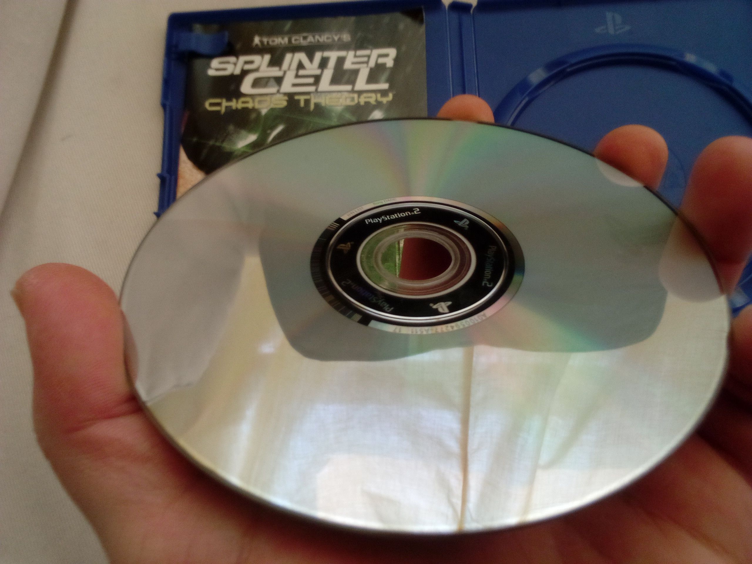 Japanese Brand × Playstation × Sony PS2 'Splinter Cell: Chaos Theory' Original Playstation2 Game Size ONE SIZE - 4 Thumbnail
