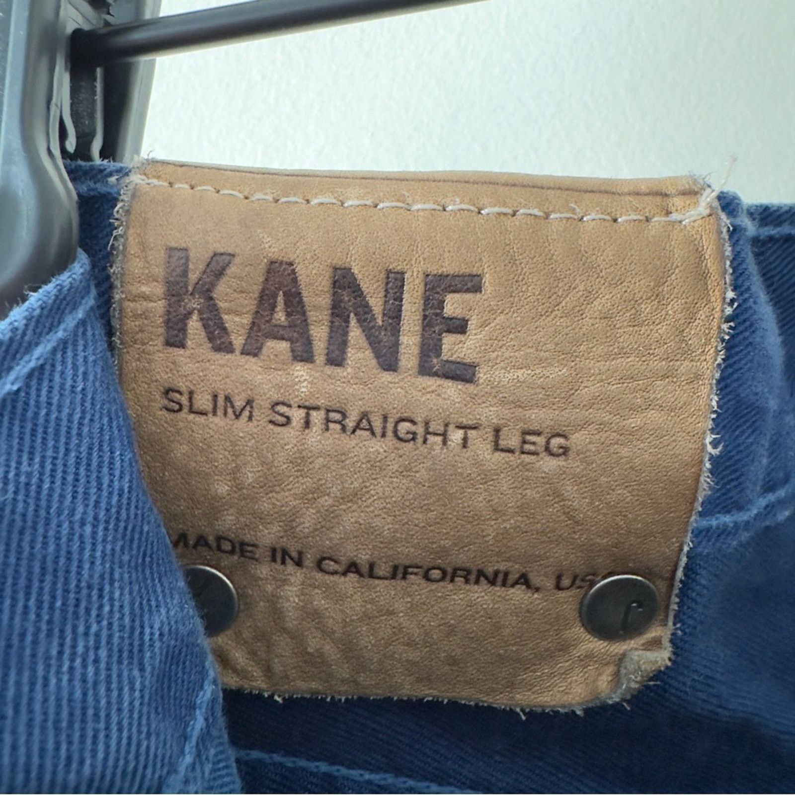 J Brand J Brand Kane Slim Straight Leg Jeans Blue zip button casual Size US 30 / EU 46 - 6 Thumbnail
