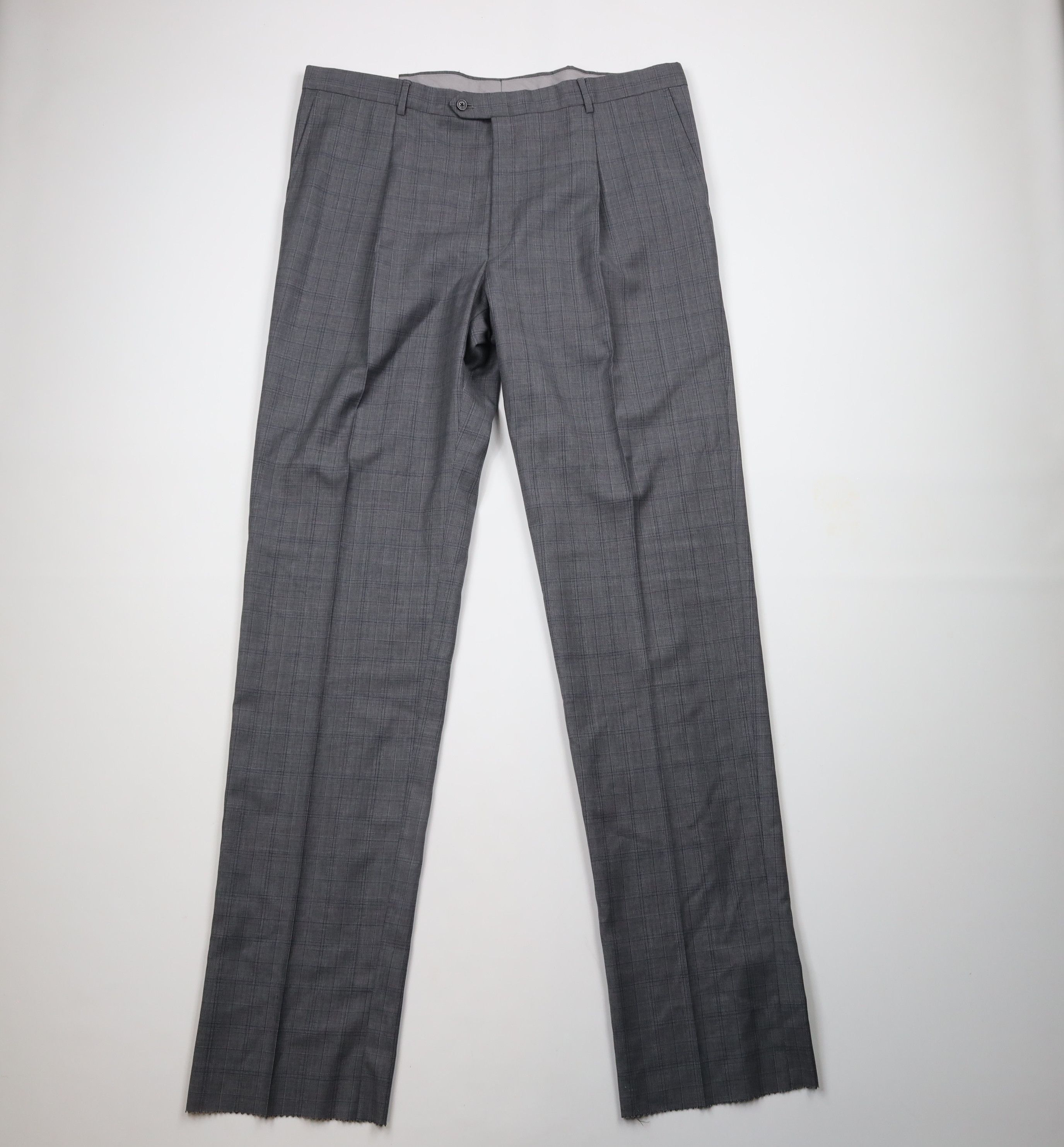 Hart Schaffner Marx × Vintage Deadstock Vintage 90s Hart Schaffner Marx Wool Suit Pants Size US 42 / EU 58 - 1 Thumbnail