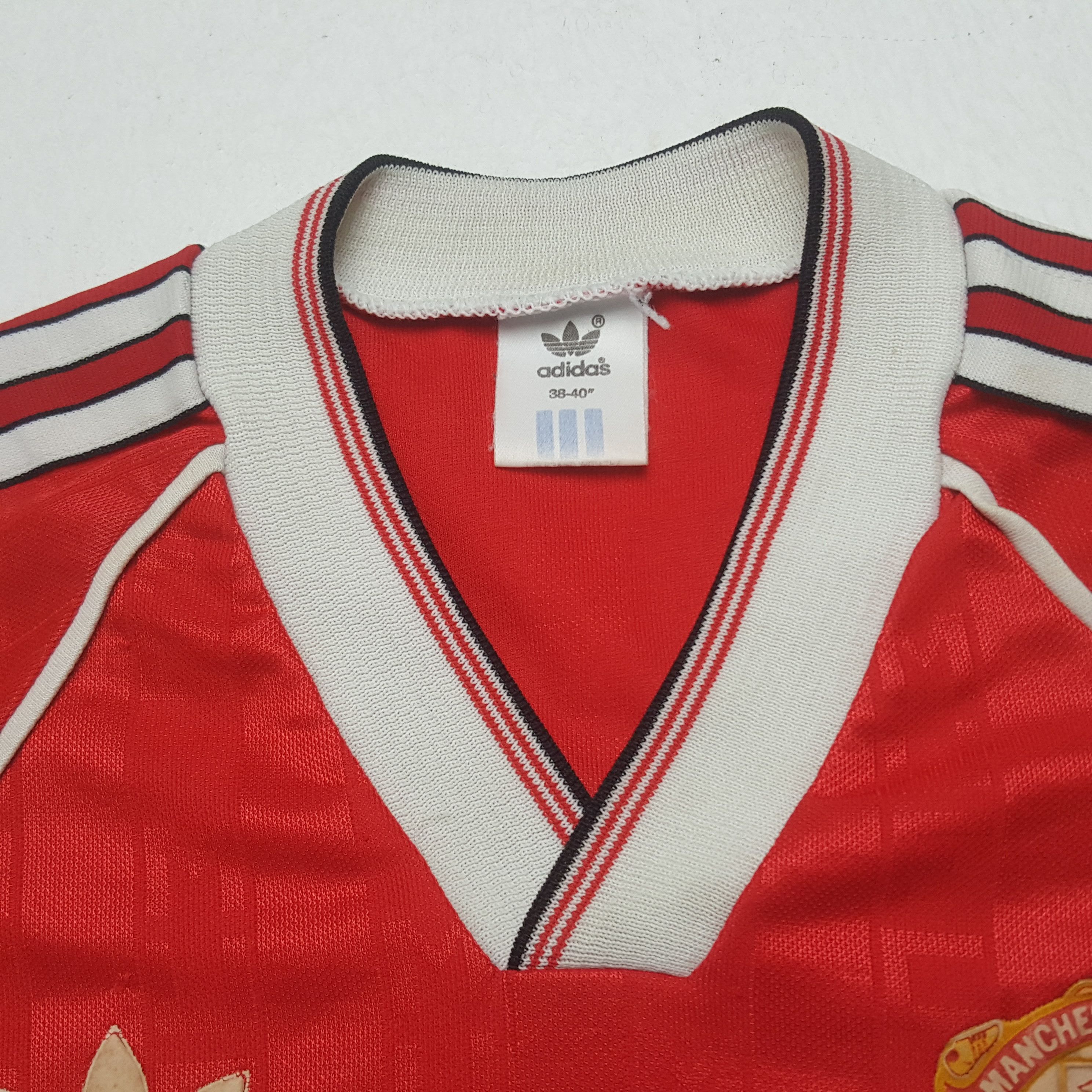 Adidas Vintage ADIDAS MANCHESTER UNITED RETRO 1986/1988 Jersey Size US S / EU 44-46 / 1 - 4 Thumbnail