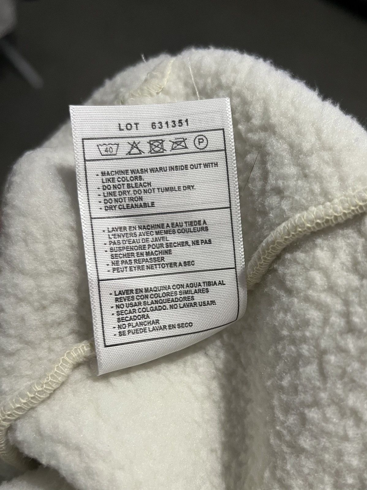Vintage Nike ACG Vintage Sherpa Fleece Ninja Balaclava Sweatshirt Size US XL / EU 56 / 4 - 10 Thumbnail