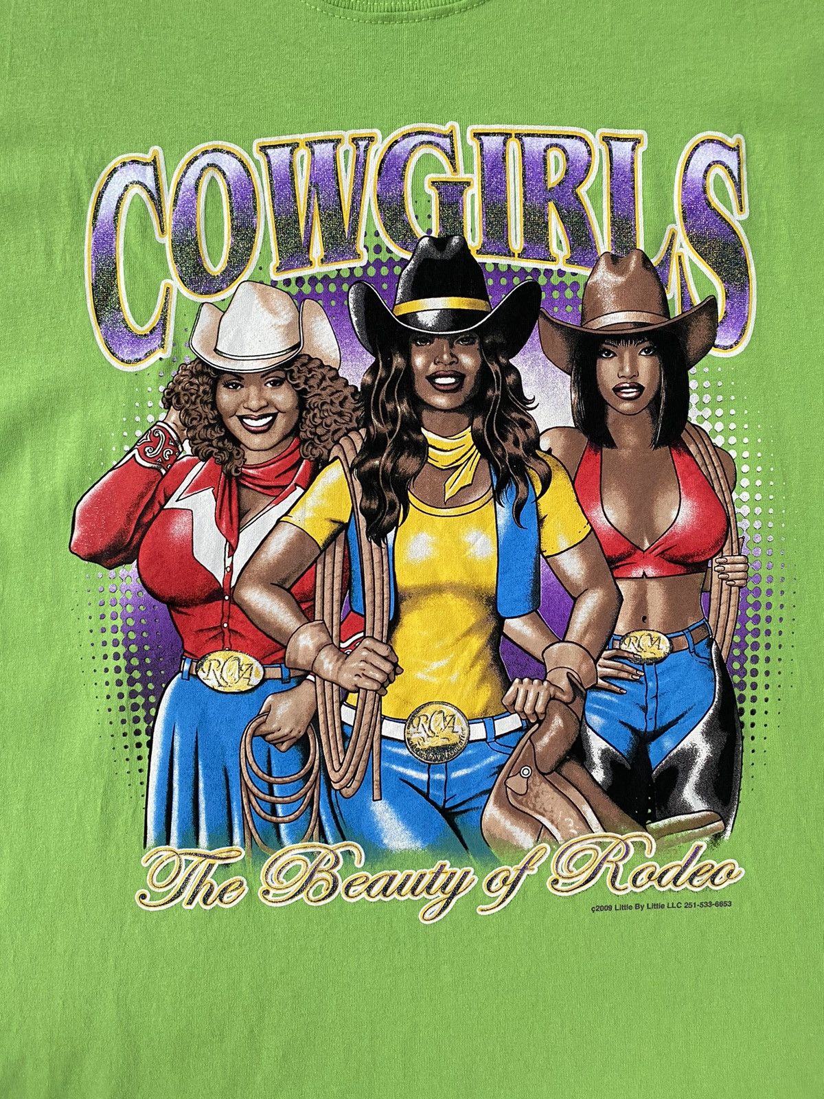 Vintage Rare🔥Vintage Y2k Cowgirls Tees Size US XXL / EU 58 / 5 - 3 Thumbnail