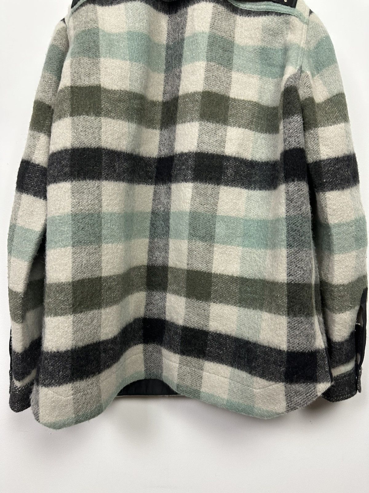 Rick Owens FW22 ‘STROBE’ Alpaca Plaid Jumbo Overshirt Size US L / EU 52-54 / 3 - 8 Thumbnail