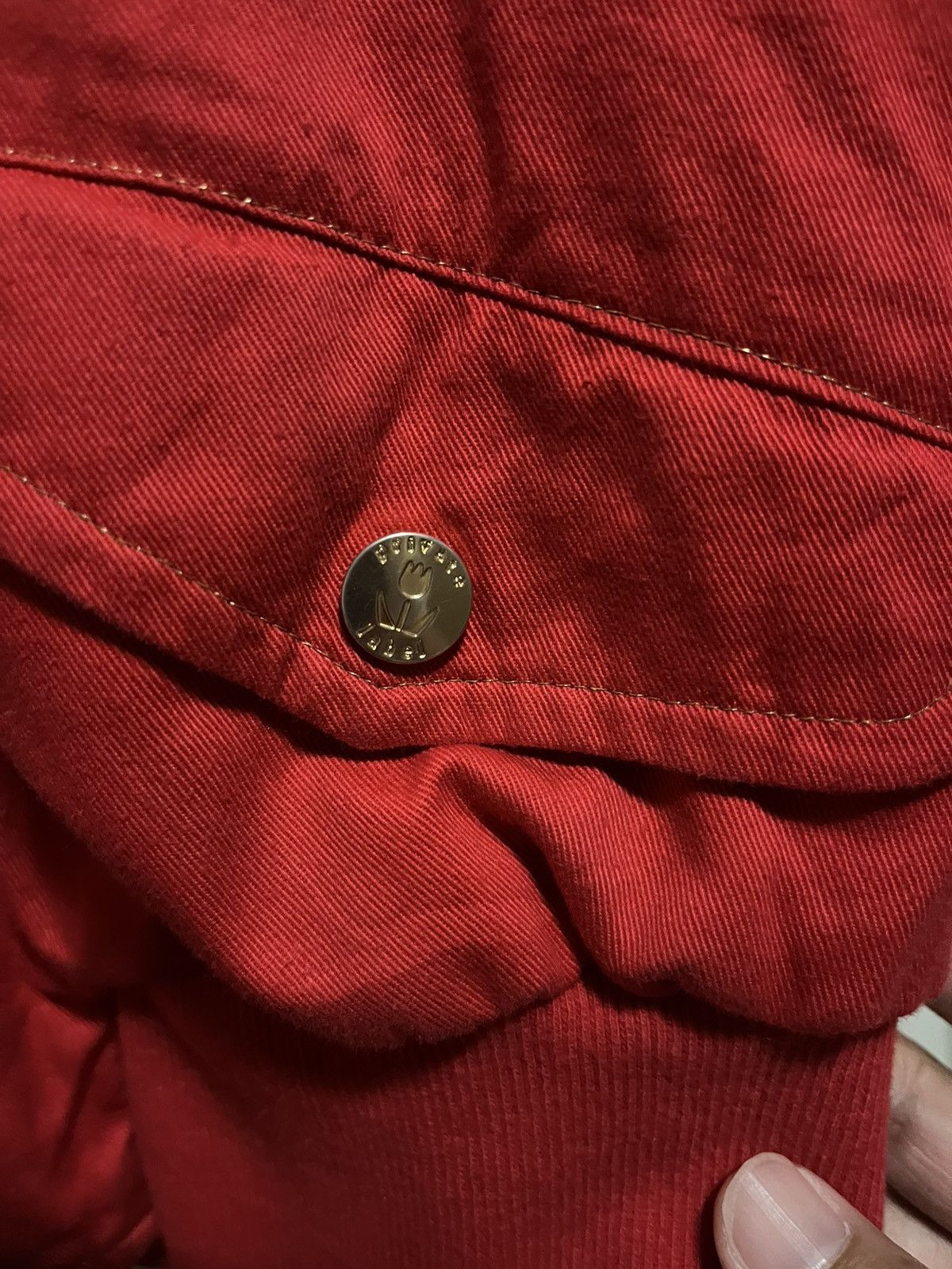 Vintage Vintage Private Label Japan Tulip Bomber Jacket (Red) Size M / US 6-8 / IT 42-44 - 8 Thumbnail