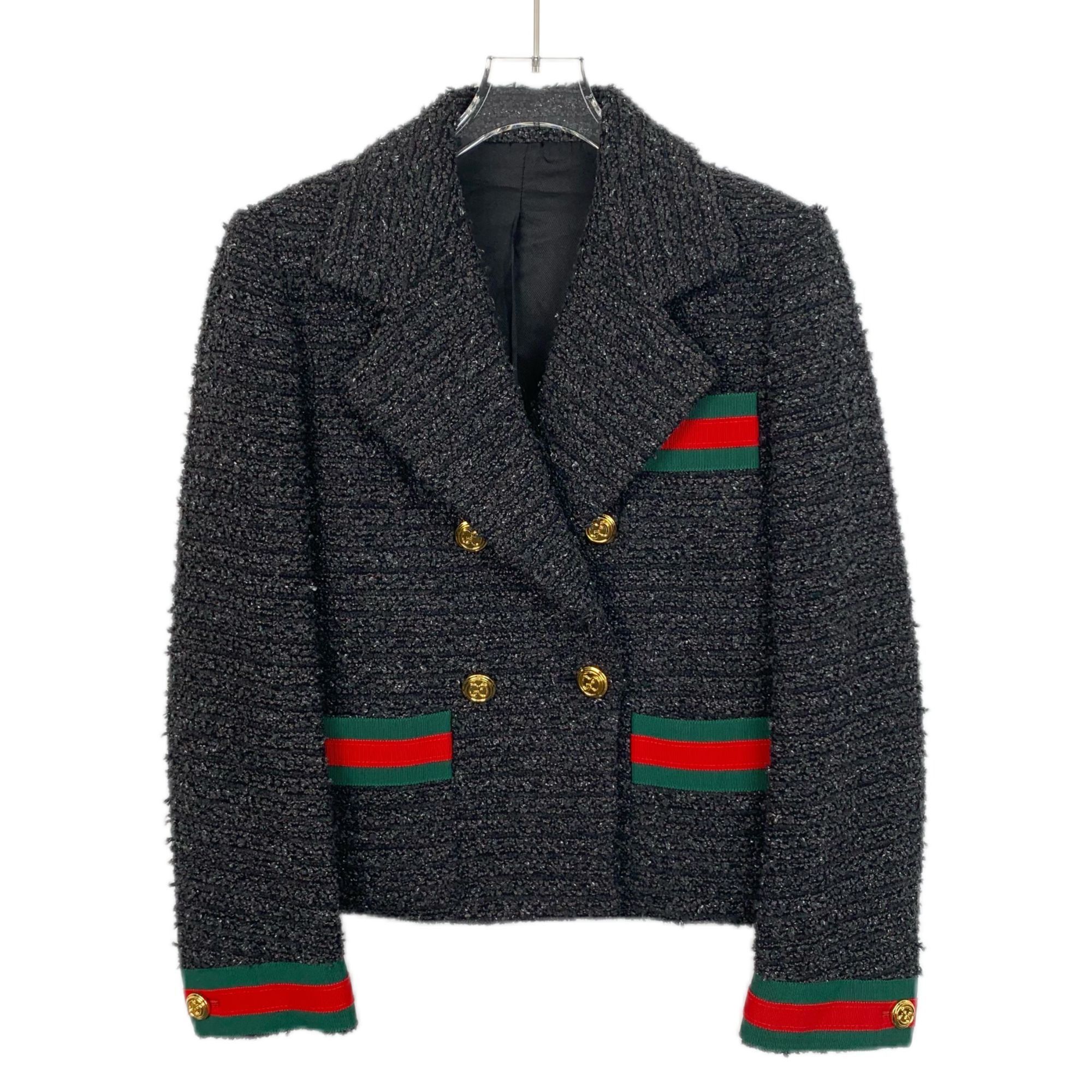 Gucci Gucci Inspired Womens Two-Piece Tweed Suit Set With Double-B Size S / US 4 / IT 40 - 1 Thumbnail