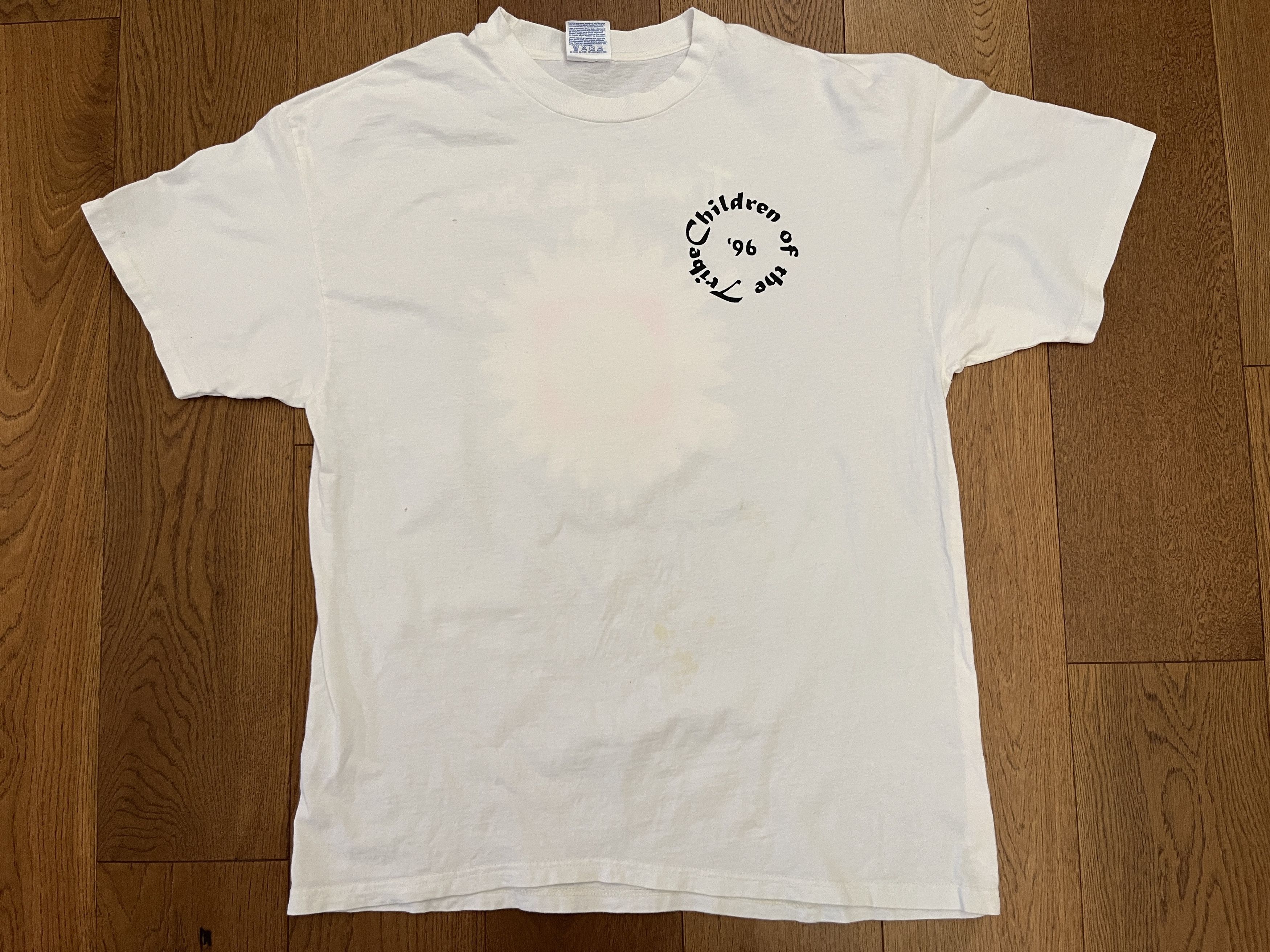 Vintage Vtg 1996 Rust Tribe Rave "Children of the Tribe" Tee XL Size US XL / EU 56 / 4 - 1 Thumbnail