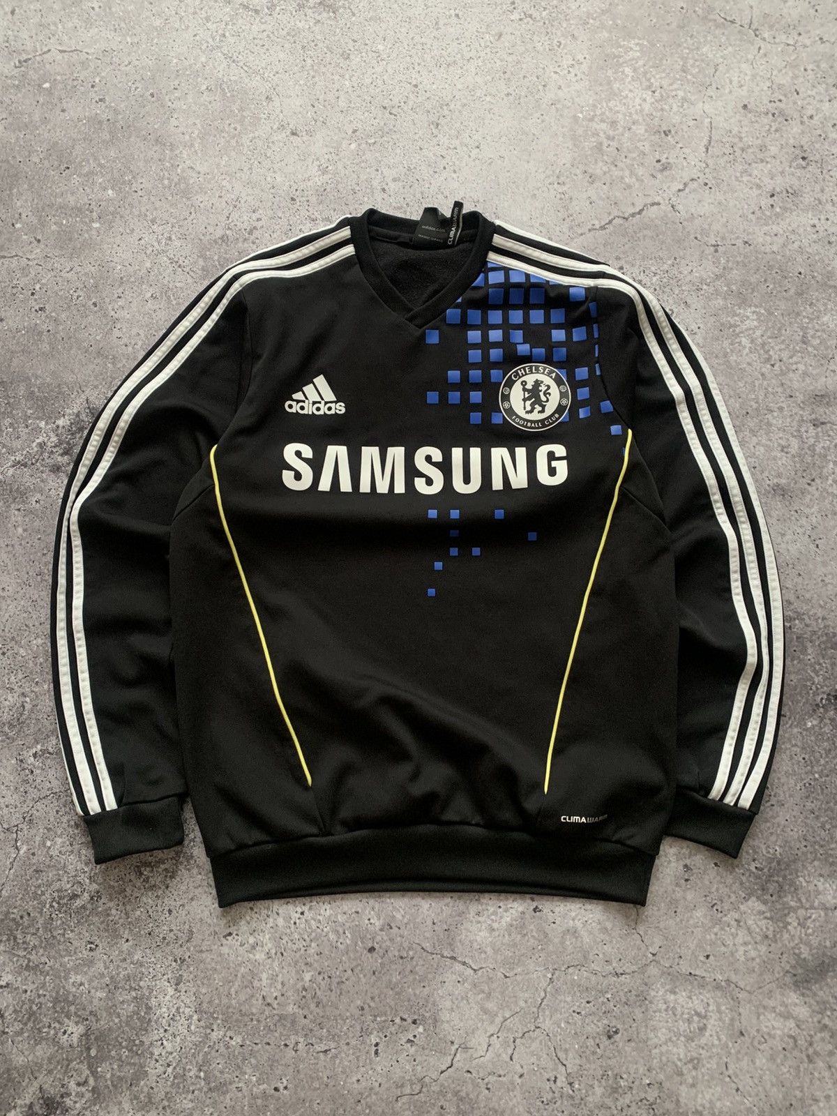 Adidas 🔥VINTAGE ADIDAS CHELSEA 2011/2012 TRAINING TOP SWEATSHIRT Size US S / EU 44-46 / 1 - 1 Thumbnail