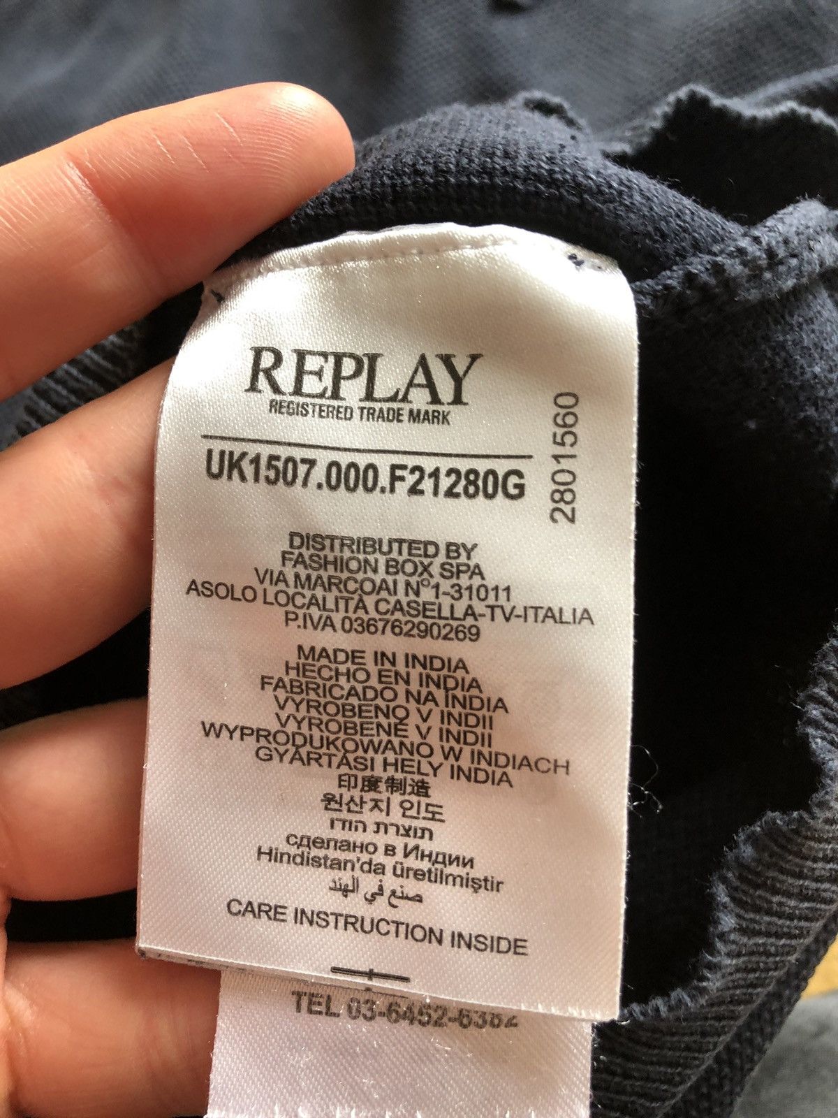 Replay REPLAY USA VINTAGE KNITWEAR QUALITY SWEATER CREWNECK Size US M / EU 48-50 / 2 - 4 Thumbnail