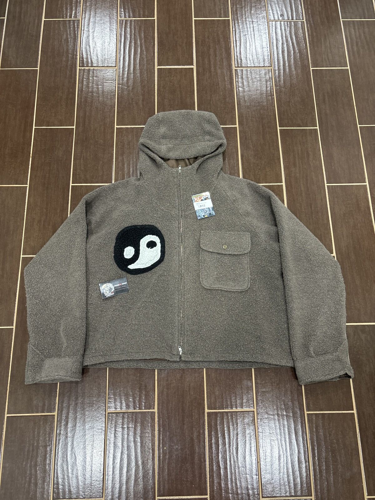 Cactus Plant Flea Market LIGHT WEAR Cactus Plant Flea Market Fuzzy Balance Jacket Size US XL / EU 56 / 4 - 1 Thumbnail