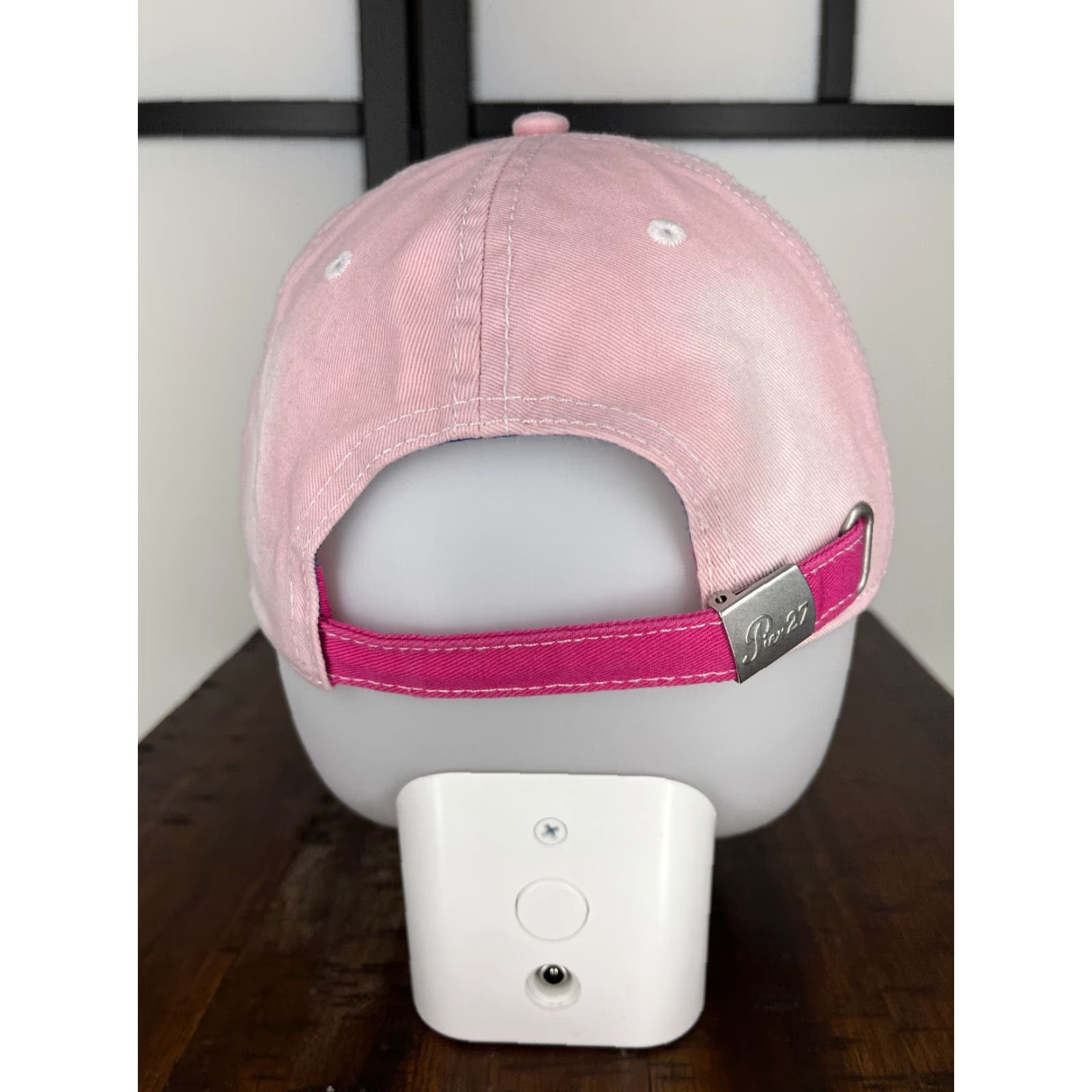 Vintage VINTAGE Cancún Mexico Riviera Maya 1974 Hat Cap Strap Back Adult One Size Pink Cotton Size ONE SIZE - 6 Thumbnail